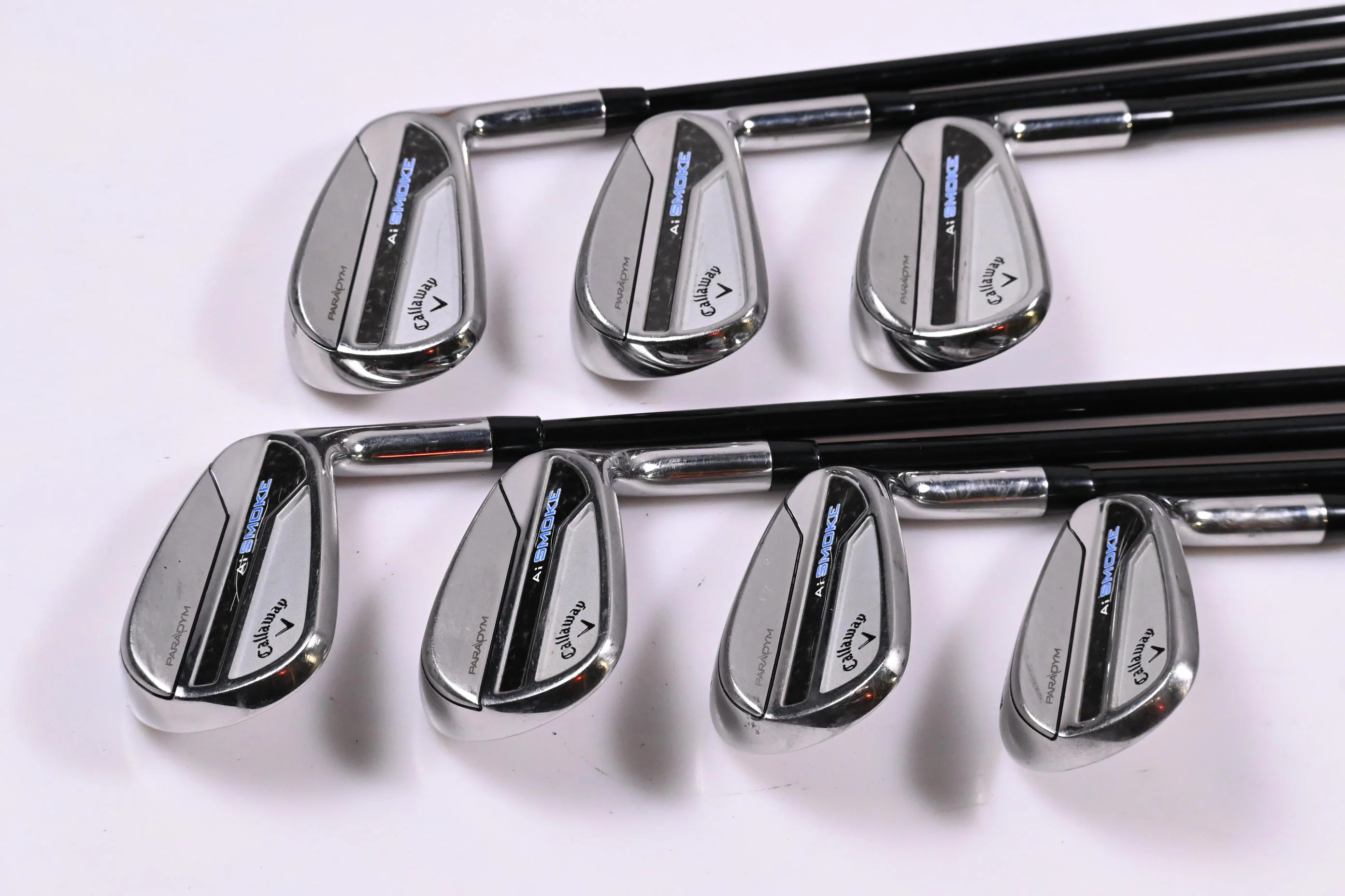 Callaway Paradym Ai Smoke Irons / 6-PW+GW+SW / Regular Flex MMT 85 Shafts - Image 2