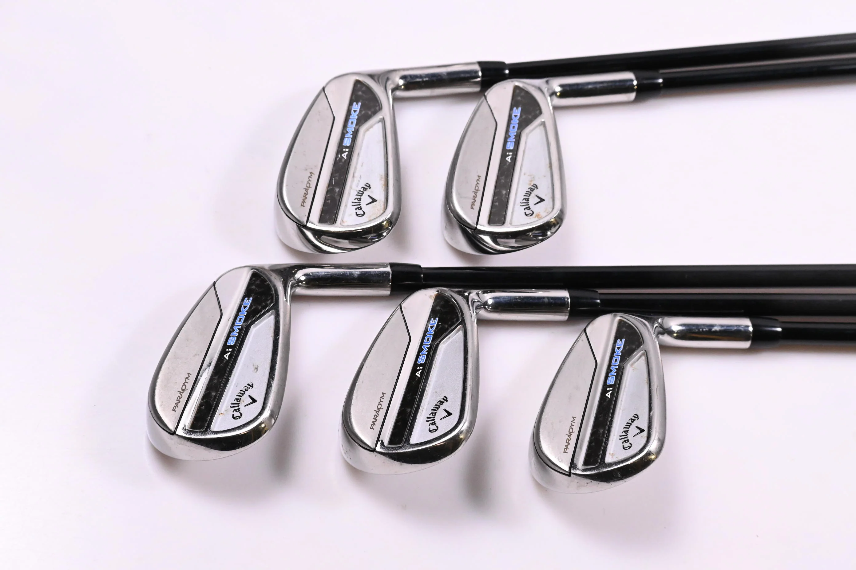 Callaway Paradym Ai Smoke Irons / 6-PW / Senior Flex Tensei Blue 40 Shafts - Image 2