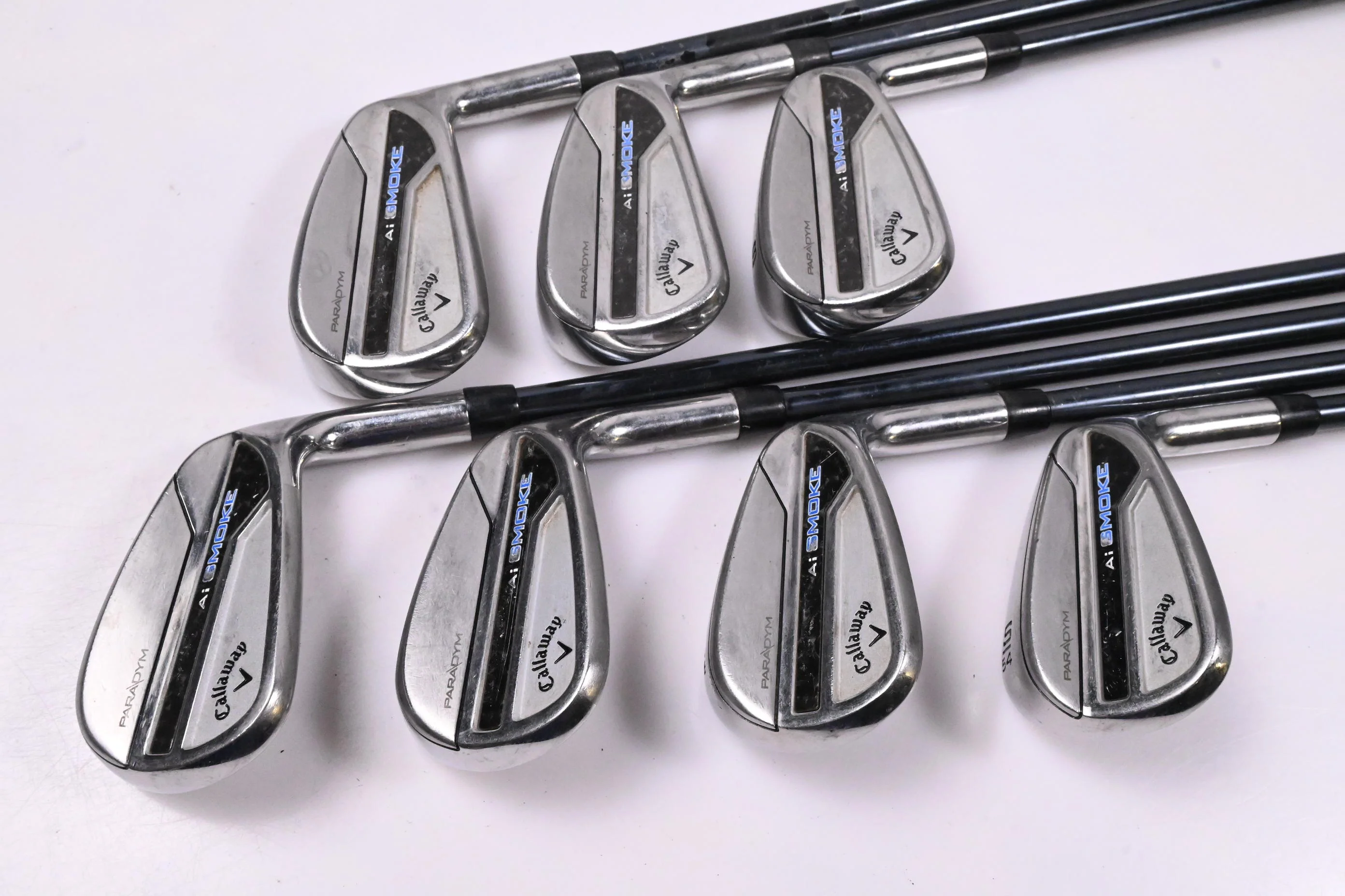 Callaway Paradym Ai Smoke Irons / 6-PW+GW+SW / Regular Flex UST Recoil Dart 75 - Image 2