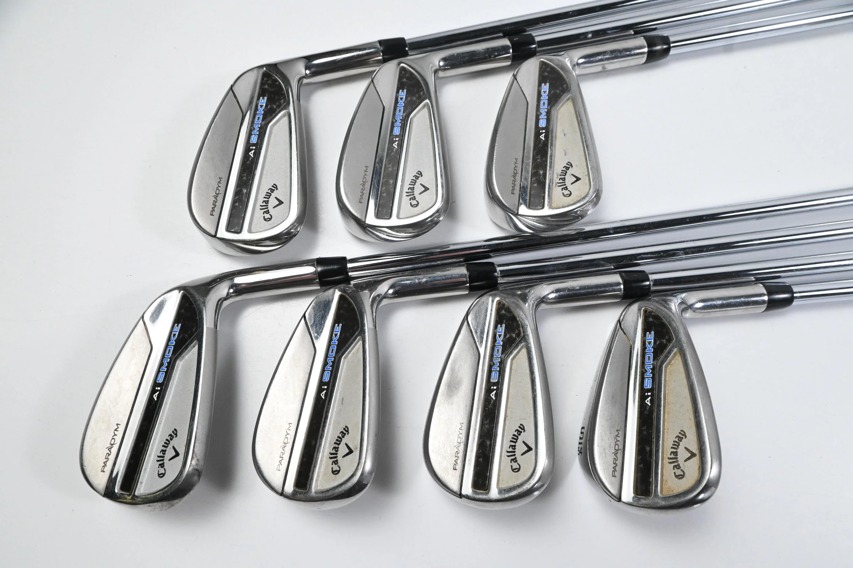 Callaway Paradym Ai Smoke Irons / 5-PW+SW / Regular Flex Elevate MPH 95 Shafts - Image 2