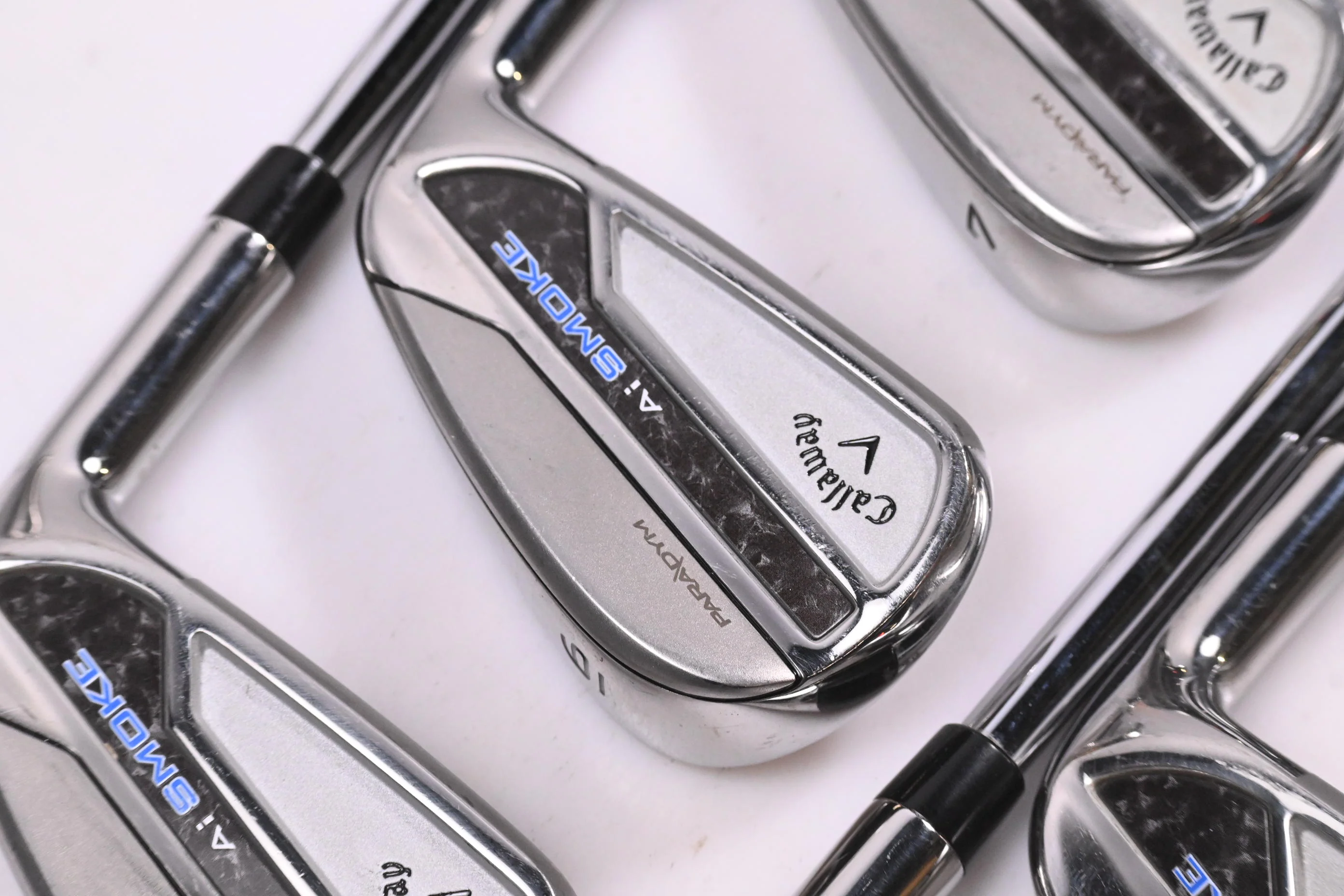 Callaway Paradym Ai Smoke Irons / 5-PW / Regular Flex Elevate MPH 95 Shafts