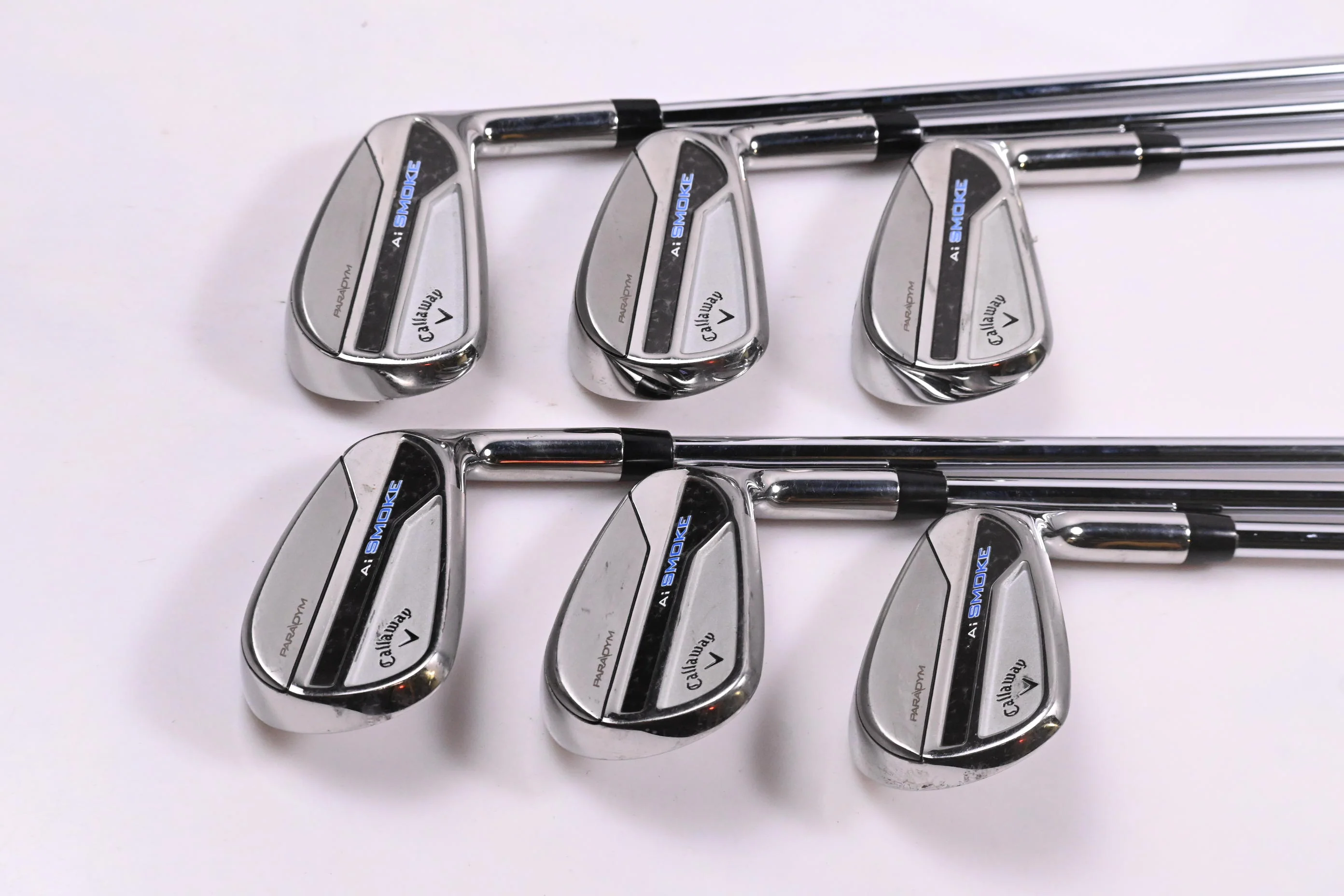 Callaway Paradym Ai Smoke Irons / 5-PW / Regular Flex Elevate MPH 95 Shafts - Image 2