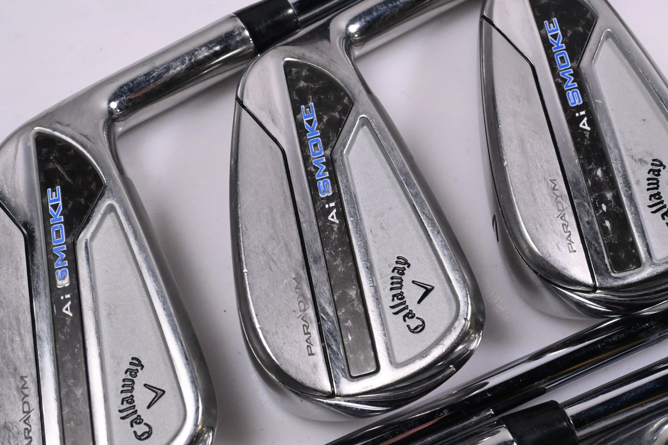 Callaway Paradym Ai Smoke Irons / 5-PW+GW / Stiff Flex Dynamic Gold Mid 115 S300