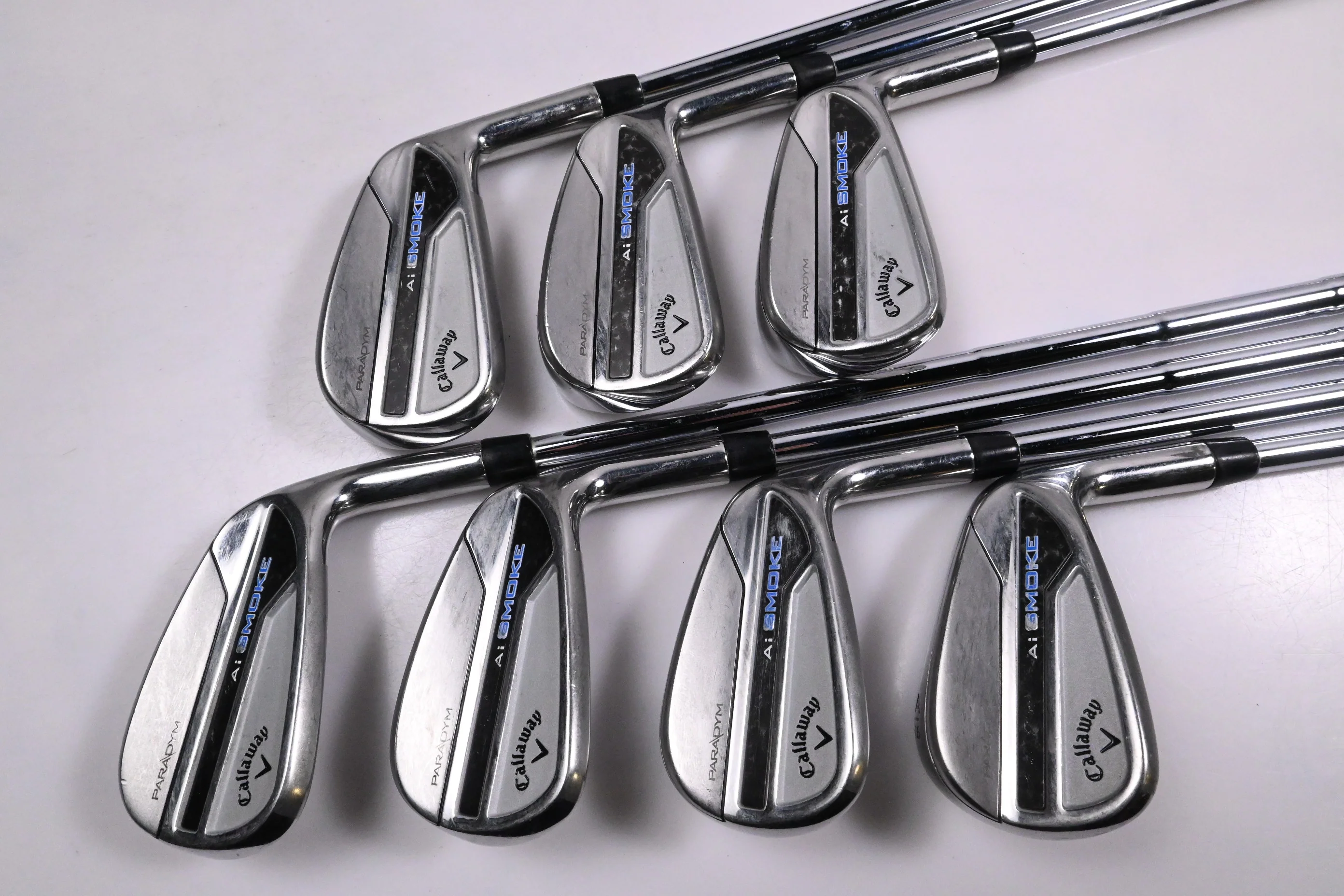 Callaway Paradym Ai Smoke Irons / 5-PW+GW / Stiff Flex Dynamic Gold Mid 115 S300 - Image 2