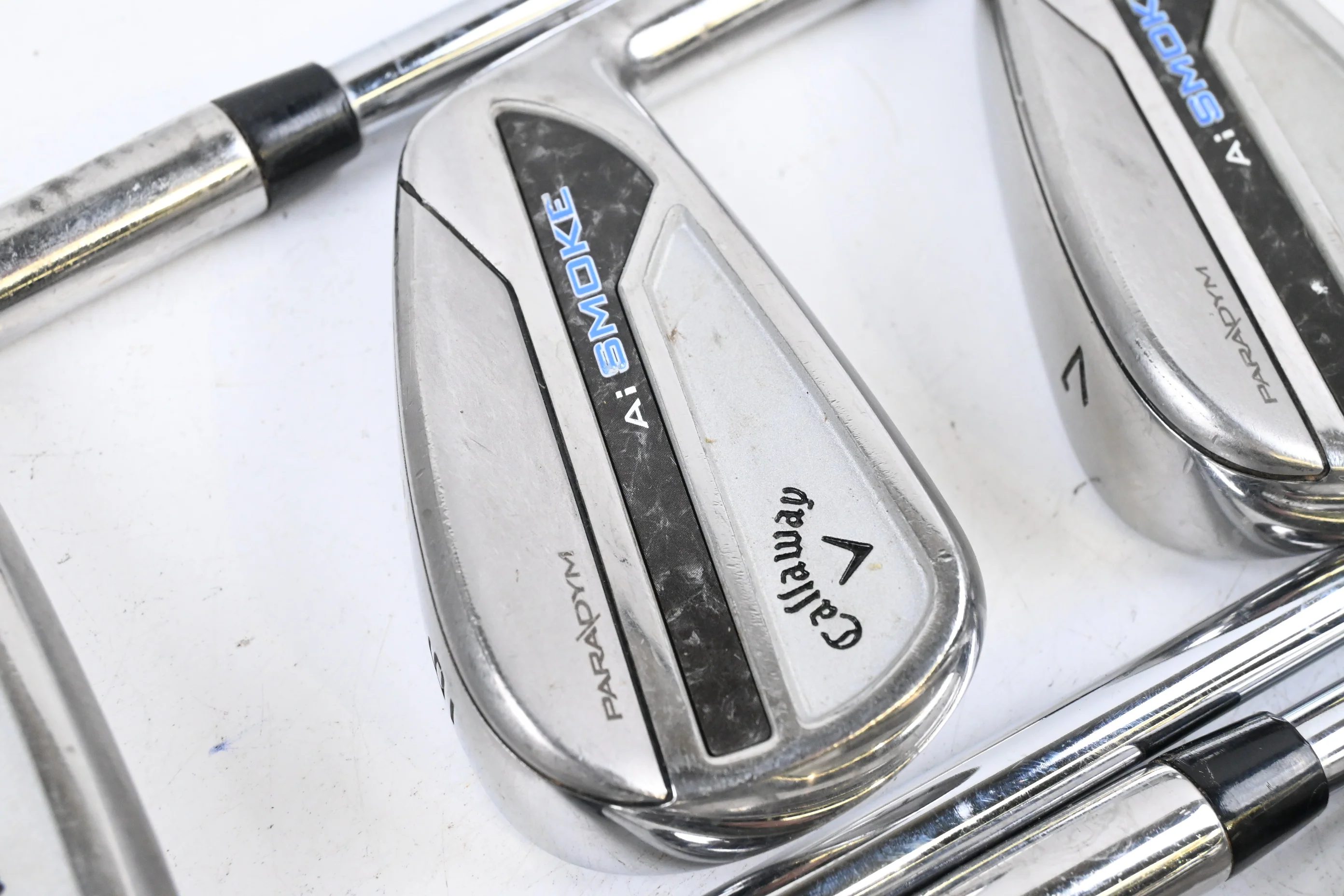 Callaway Paradym Ai Smoke Irons / 5-PW / Regular Flex Elevate MPH 95 Shafts