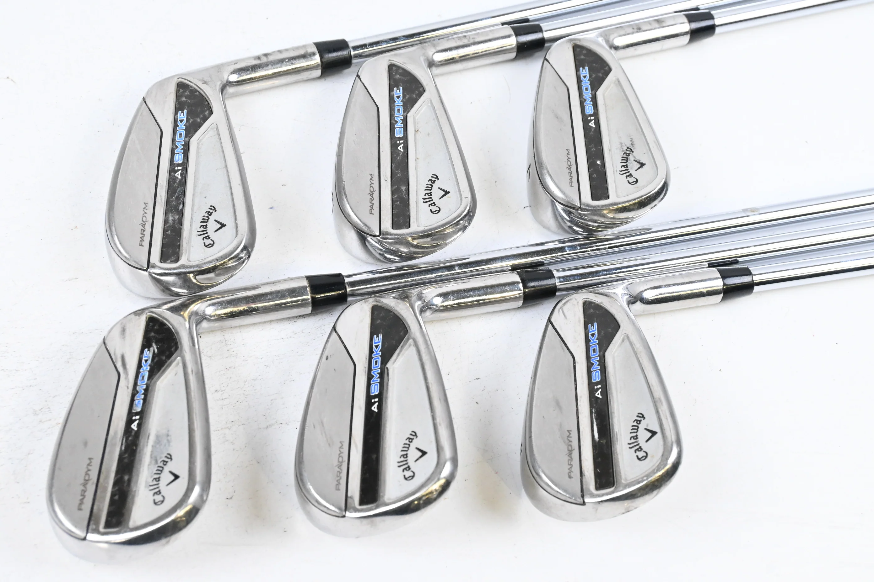 Callaway Paradym Ai Smoke Irons / 5-PW / Regular Flex Elevate MPH 95 Shafts - Image 2