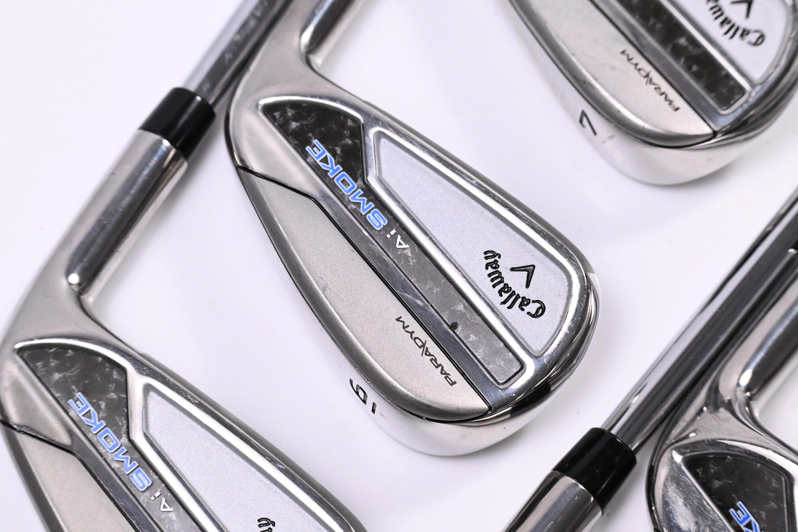 Callaway Paradym Ai Smoke Irons / 5-PW / Regular Flex Elevate MPH 95 Shafts