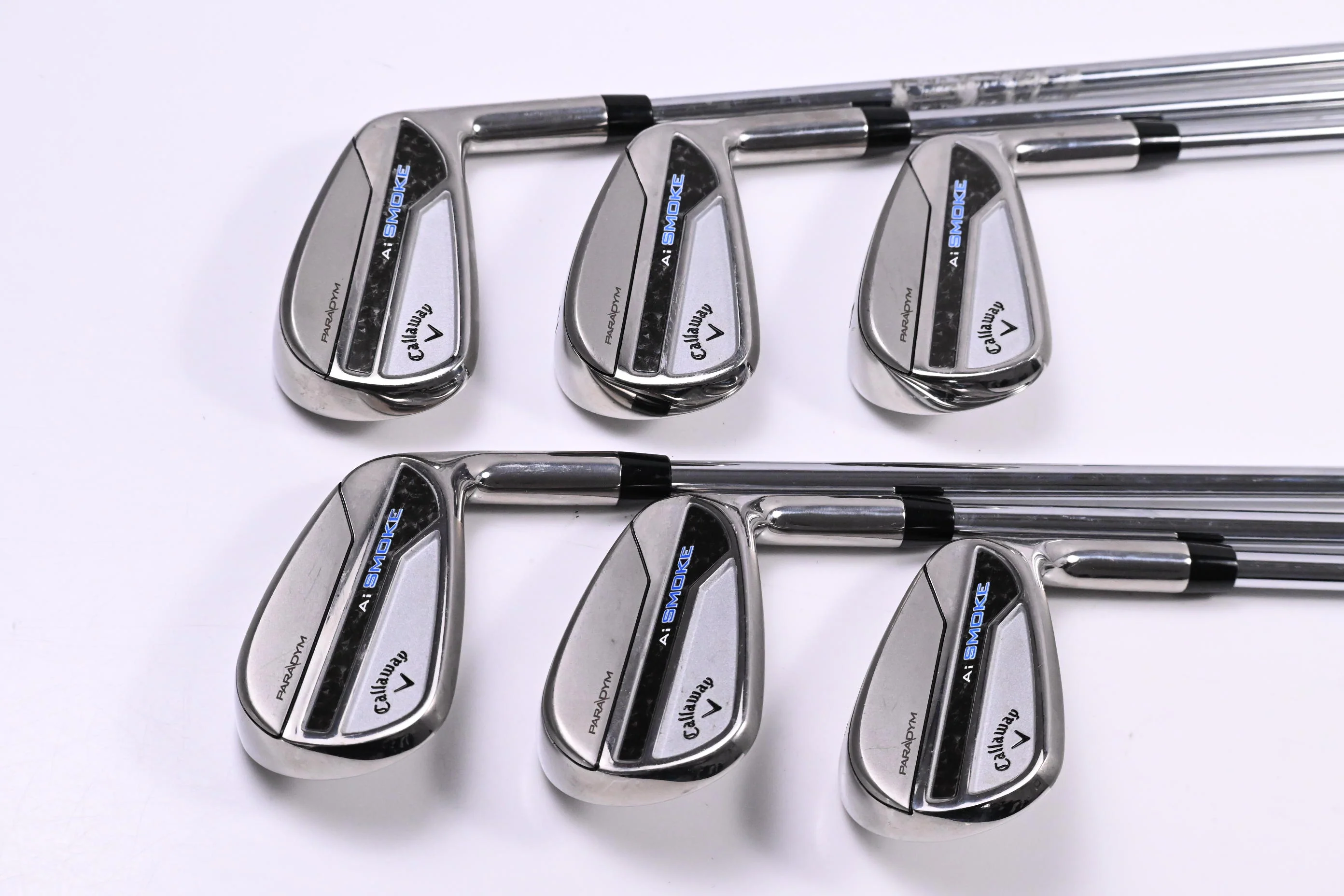 Callaway Paradym Ai Smoke Irons / 5-PW / Regular Flex Elevate MPH 95 Shafts - Image 2