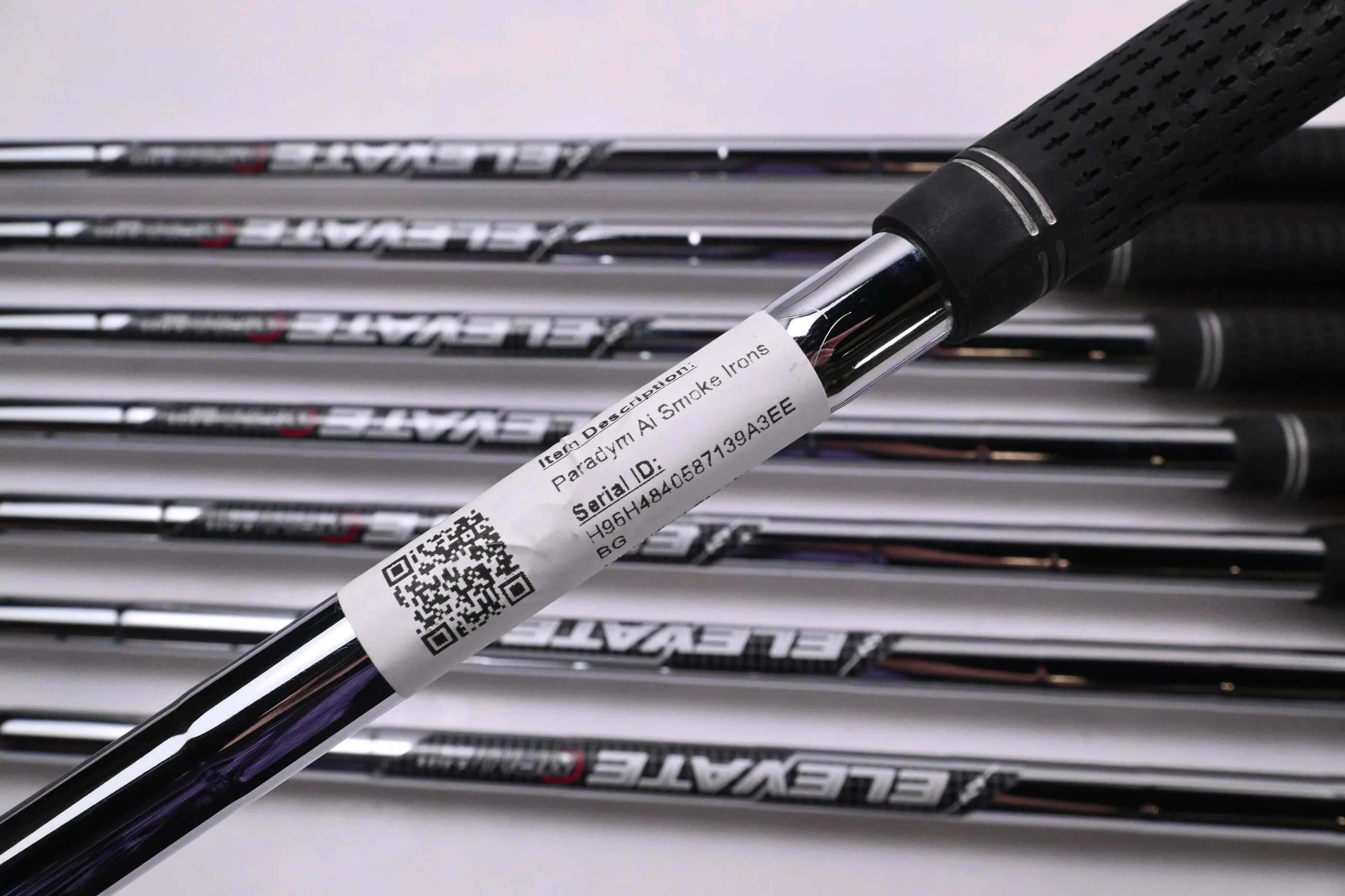 Callaway Paradym Ai Smoke Irons / 4-PW+GW / Stiff Flex Elevate MPH 85 - Image 6