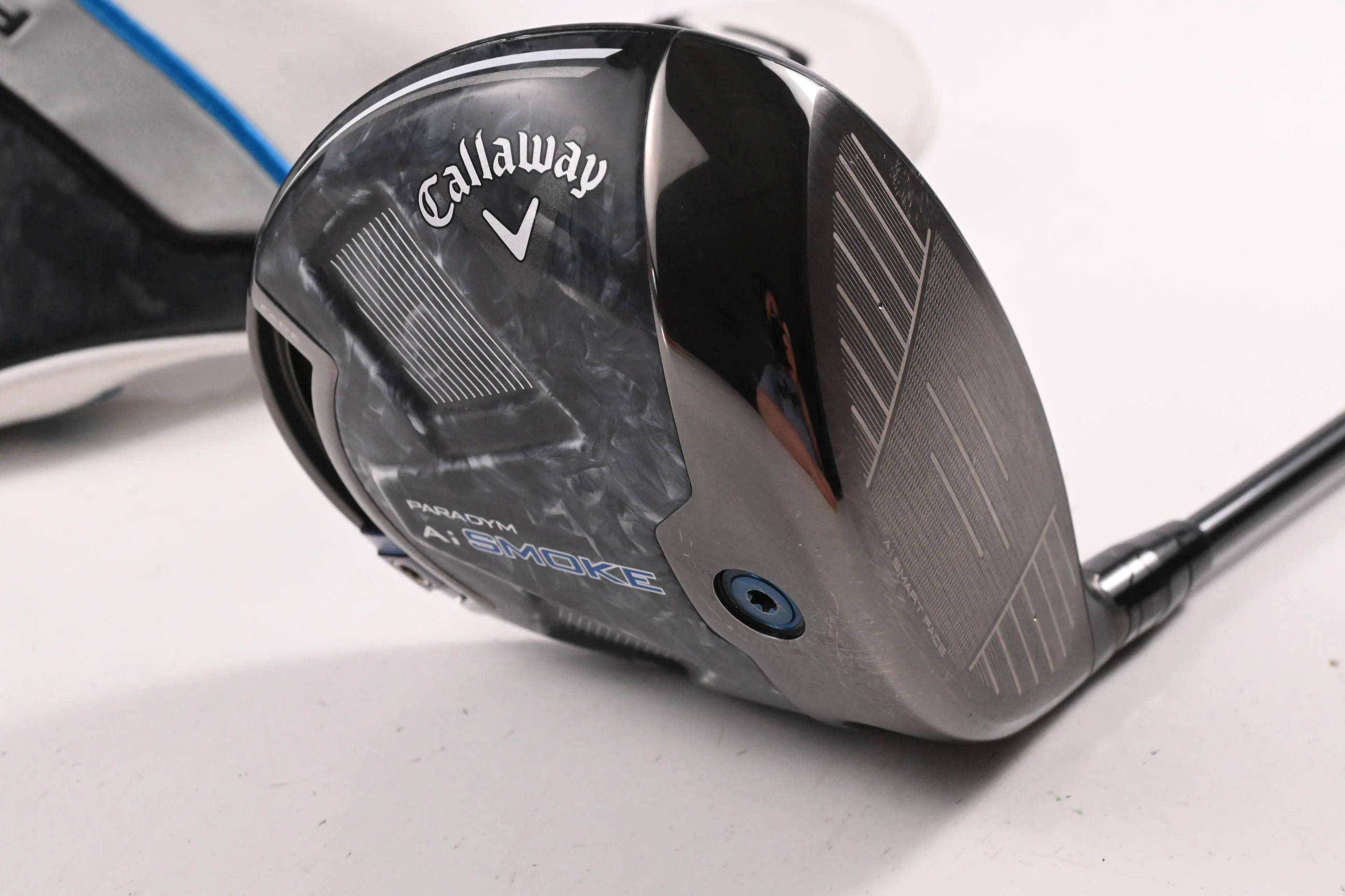 Callaway Paradym Ai Smoke Max Driver / 9 Degree / Stiff Flex Kai'li White 60