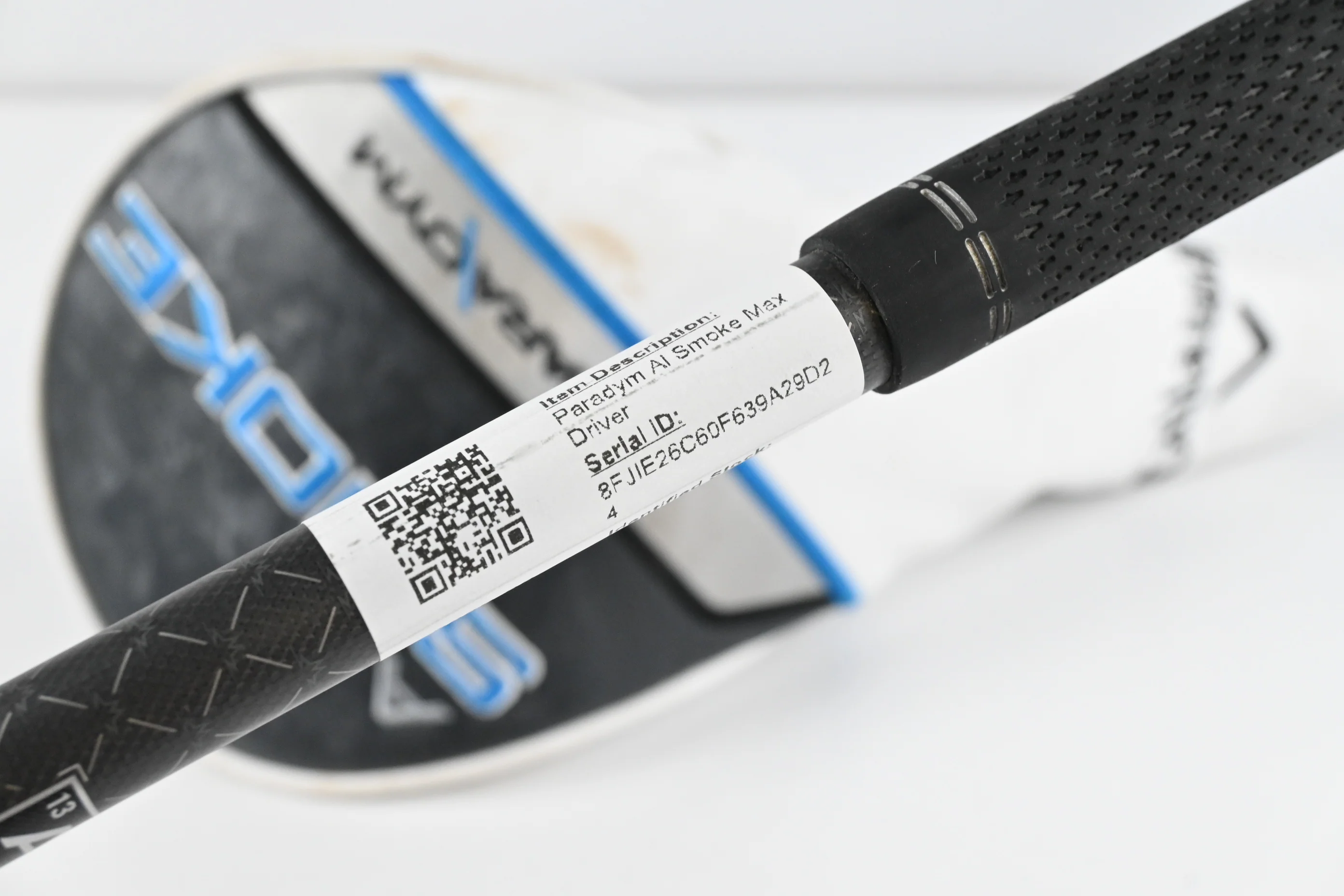 Callaway Paradym Ai Smoke Max Driver / 9 Degree / Stiff Flex Tensei AV Blue 65 - Image 7