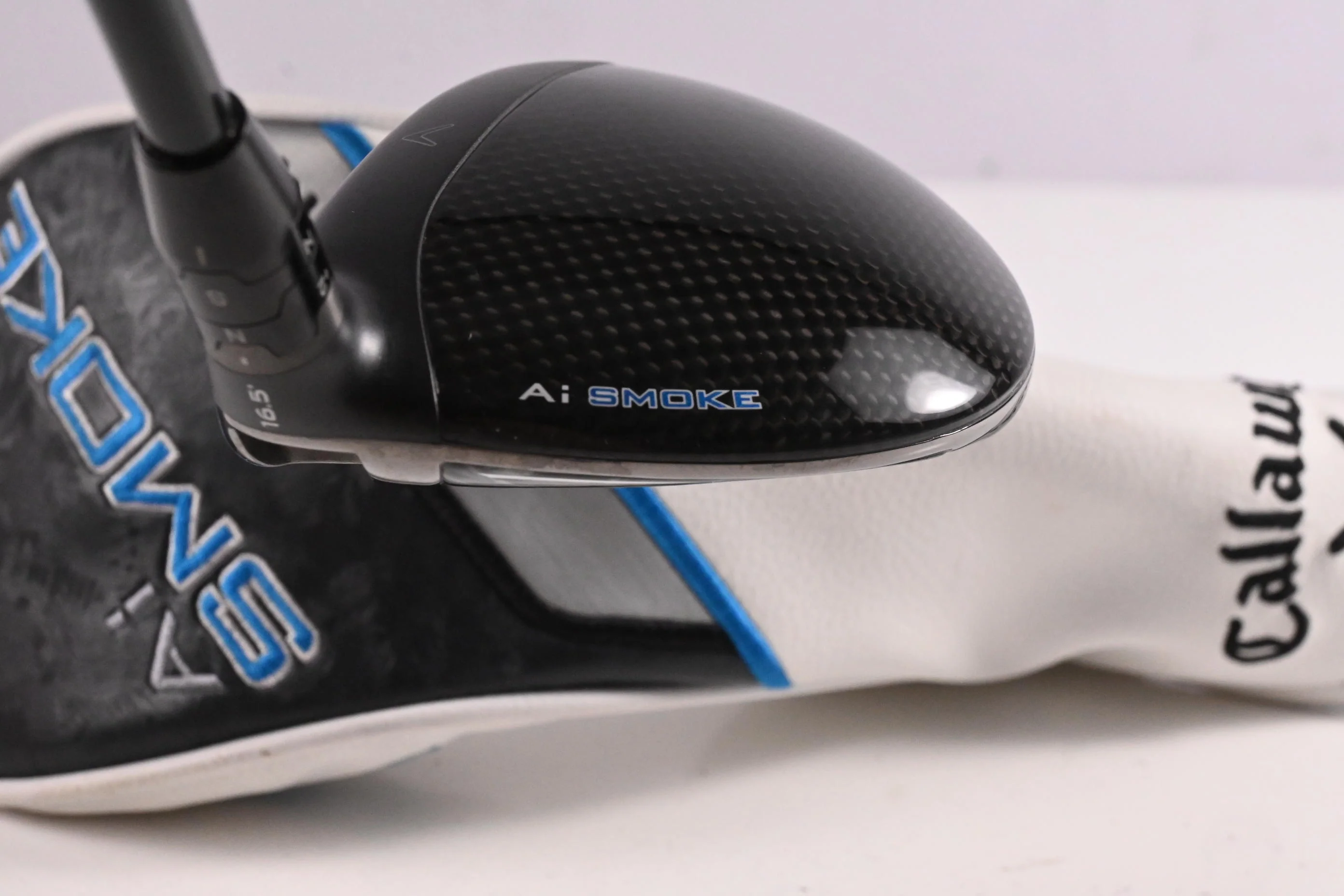 Callaway Paradym Ai Smoke Max #3 Wood / 16.5 Degree / Stiff Flex Denali Black 70 - Image 5