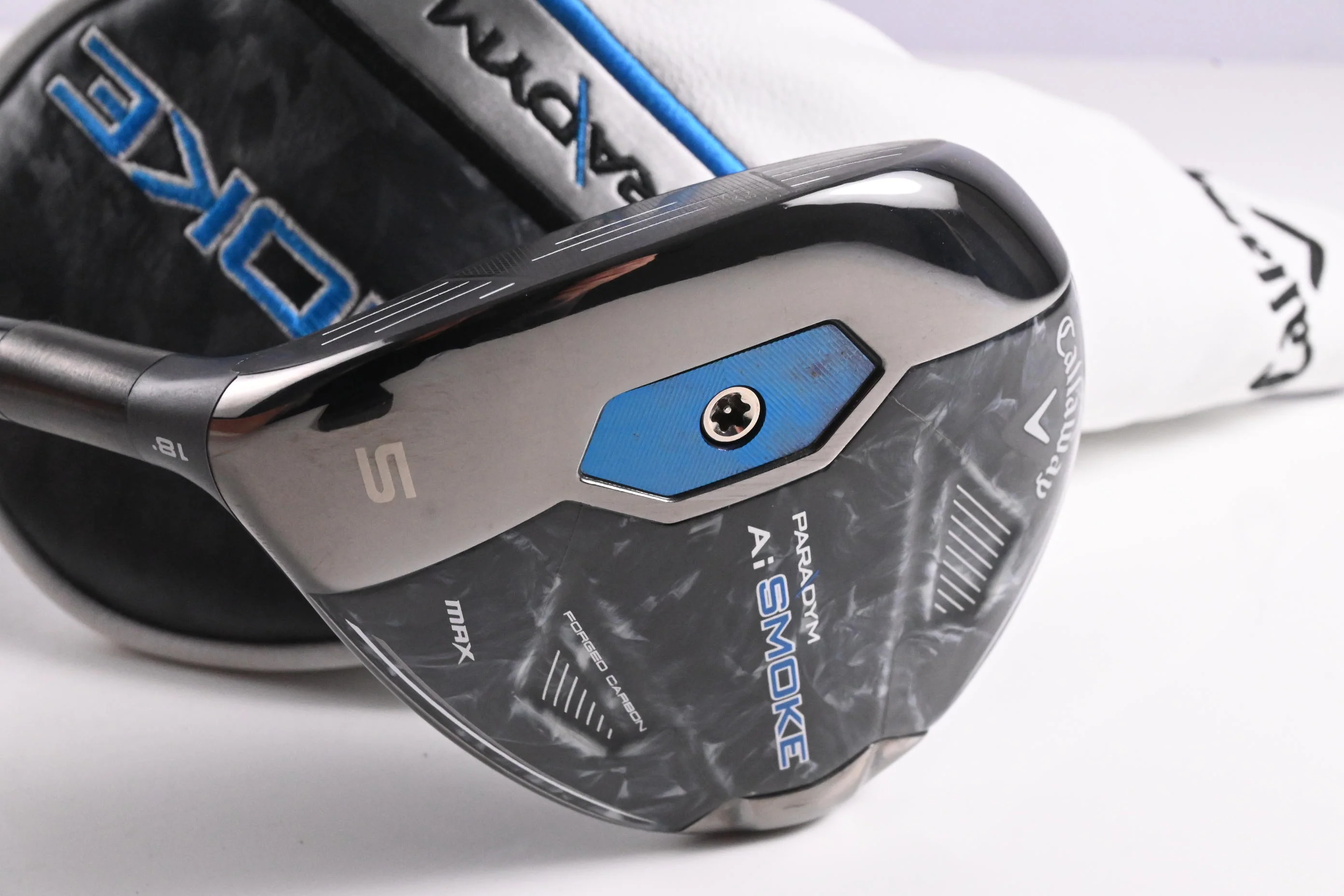 Left Hand Callaway Paradym Ai Smoke Max #5 Wood / 18 Degree / Stiff Flex Tensei - Image 2