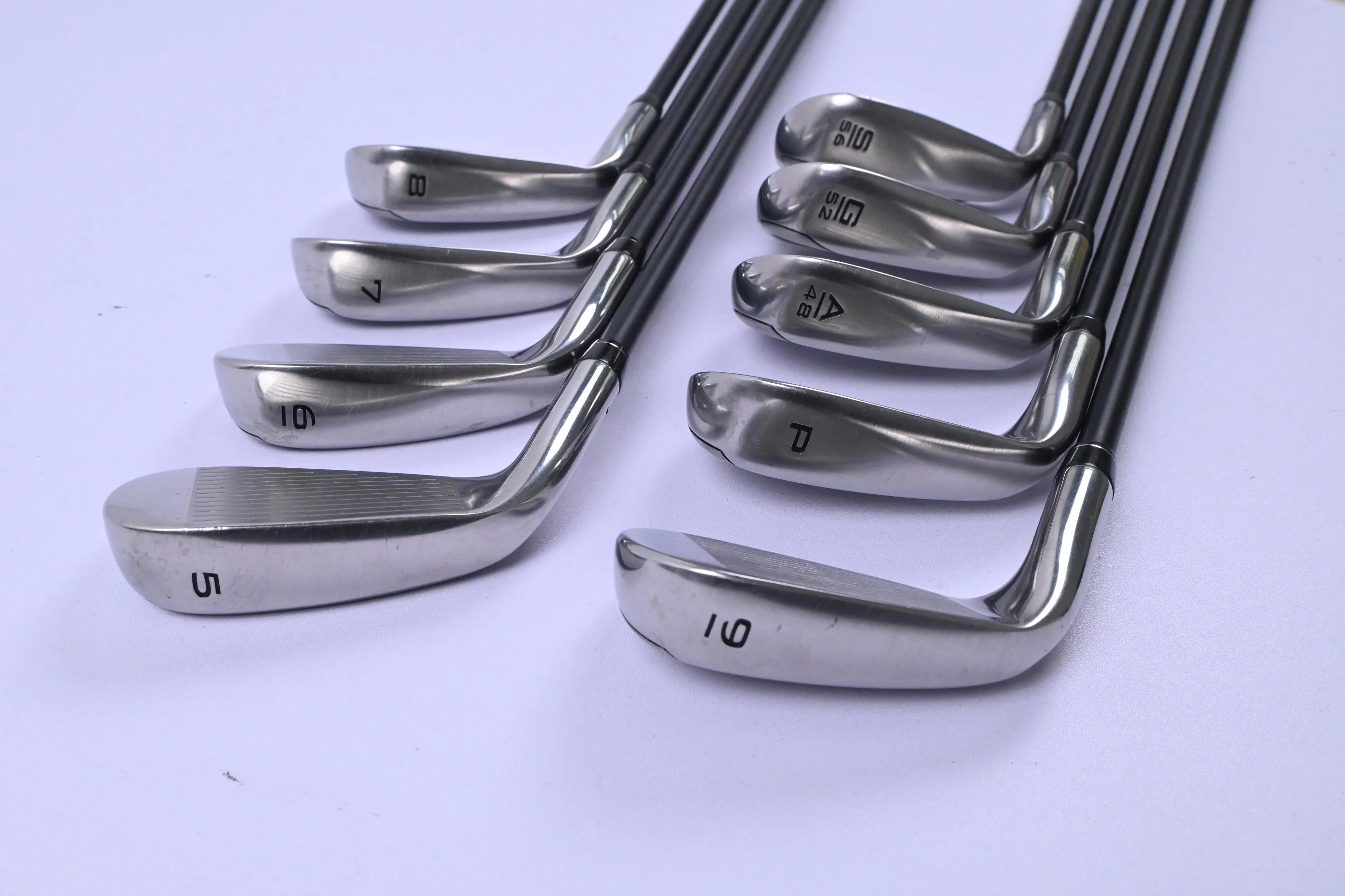 Callaway Paradym Ai Smoke Max Fast Irons / 5-PW+AW+GW+SW / Senior Flex Shafts - Image 4