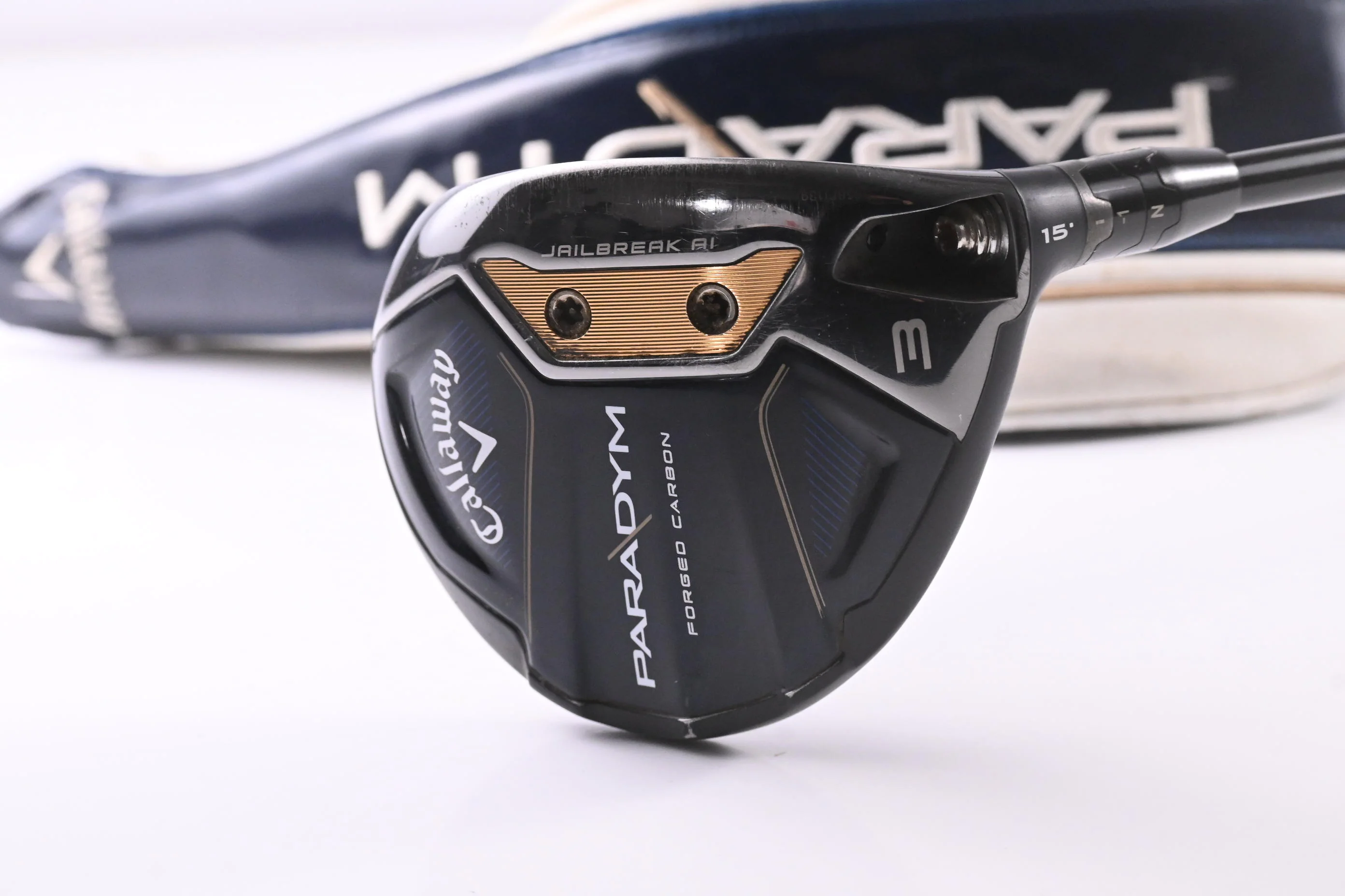Callaway Paradym #3 Wood / 15 Degree / Stiff Flex HZRDUS Gen4 Black 70 Shaft - Image 2