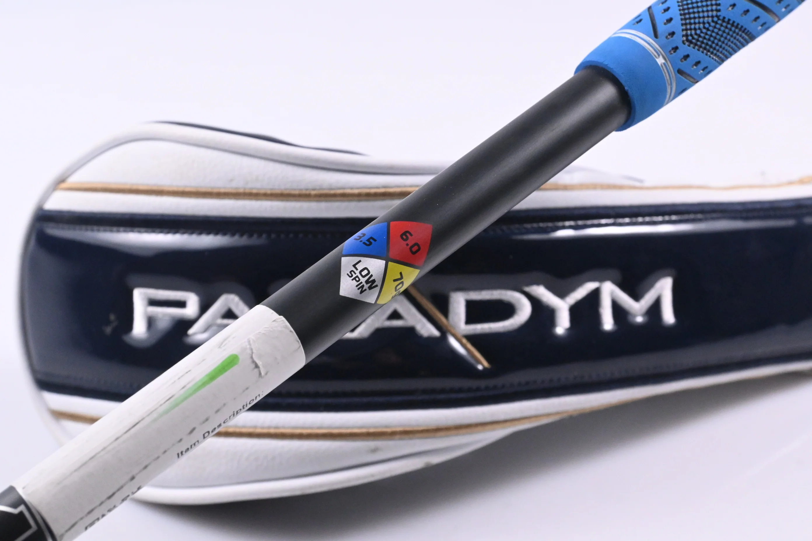Callaway Paradym #3HL Wood / 16.5 Degree / Stiff Flex Hzrdus Smoke Black 70 - Image 6