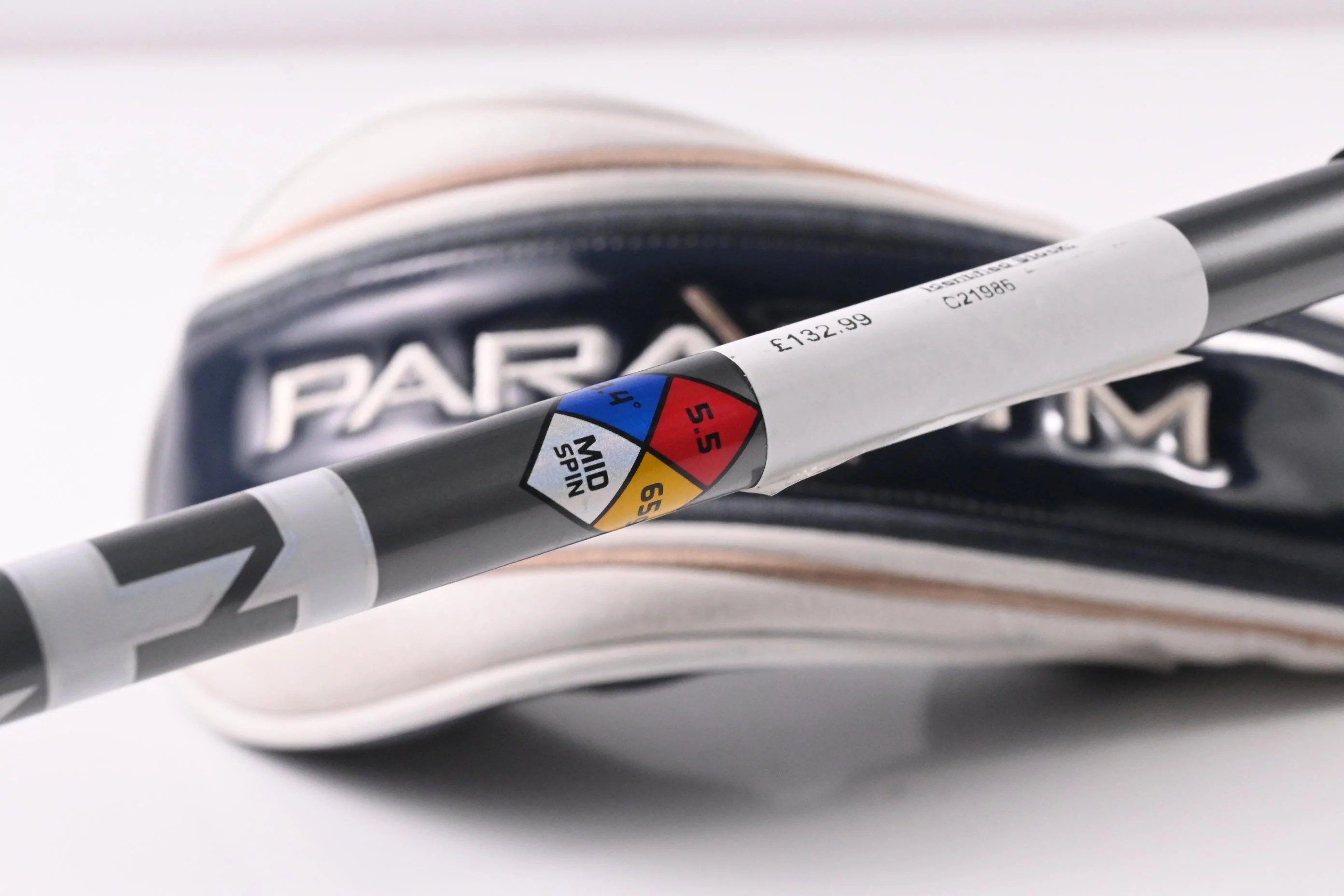 Left Hand Callaway Paradym #4 Hybrid / 21 Degree / Regular HZRDUS GEN4 Silver - Image 6
