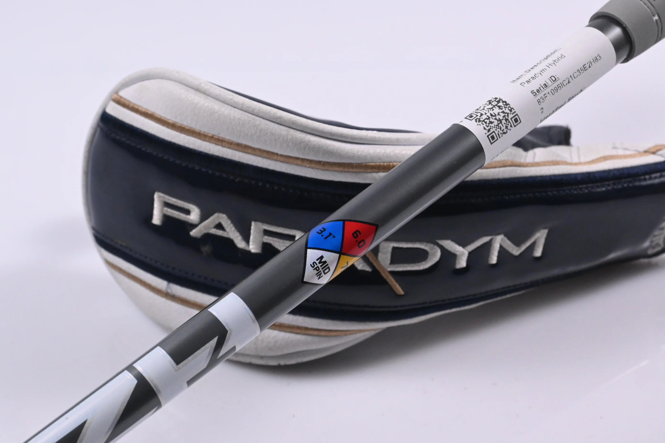 Callaway Paradym #3 Hybrid / 18 Degree / Stiff Flex HZRDUS Gen4 Silver 75 Shaft - Image 6