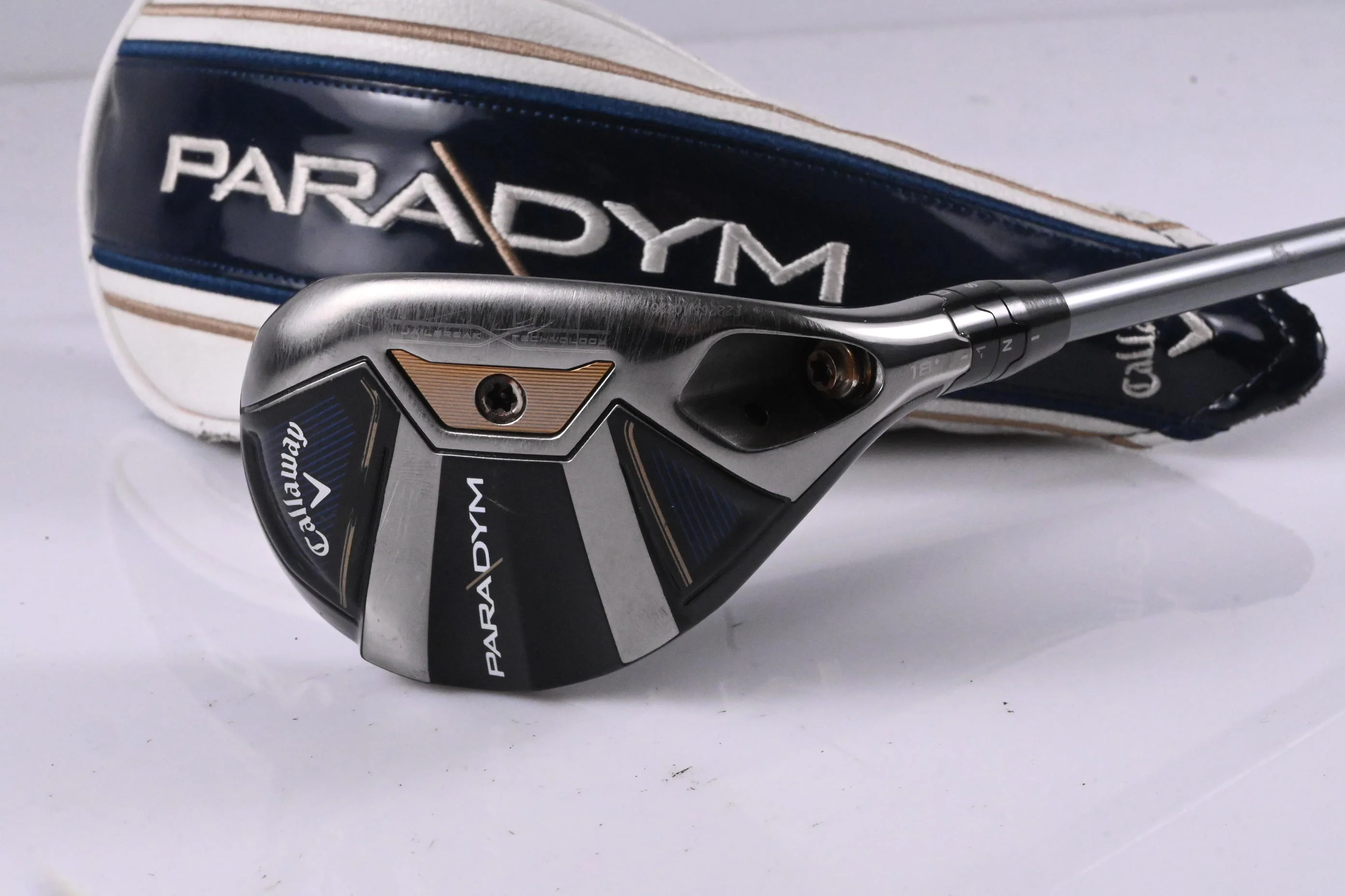 Callaway Paradym #3 Hybrid / 18 Degree / Stiff Flex HZRDUS Silver 75 Shaft - Image 2
