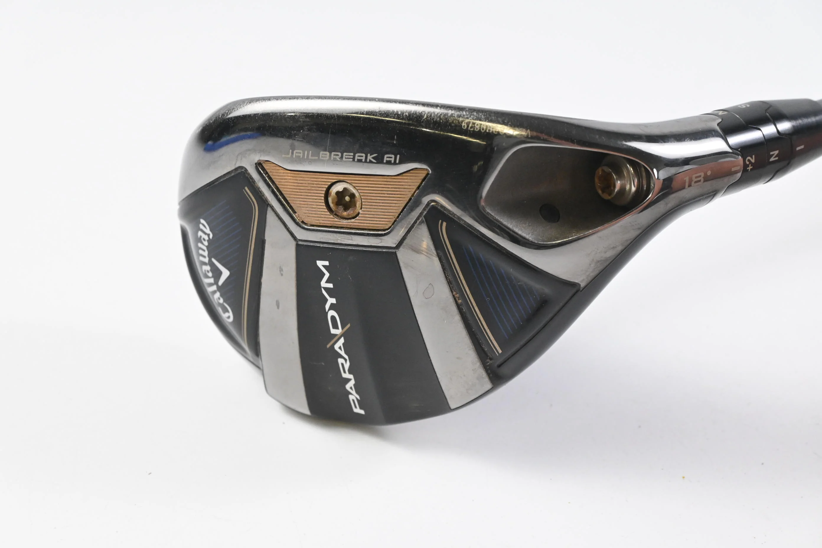 Callaway Paradym #3 Hybrid / 18 Degree / Regular Flex Hzrdus Silver 65 Shaft - Image 2