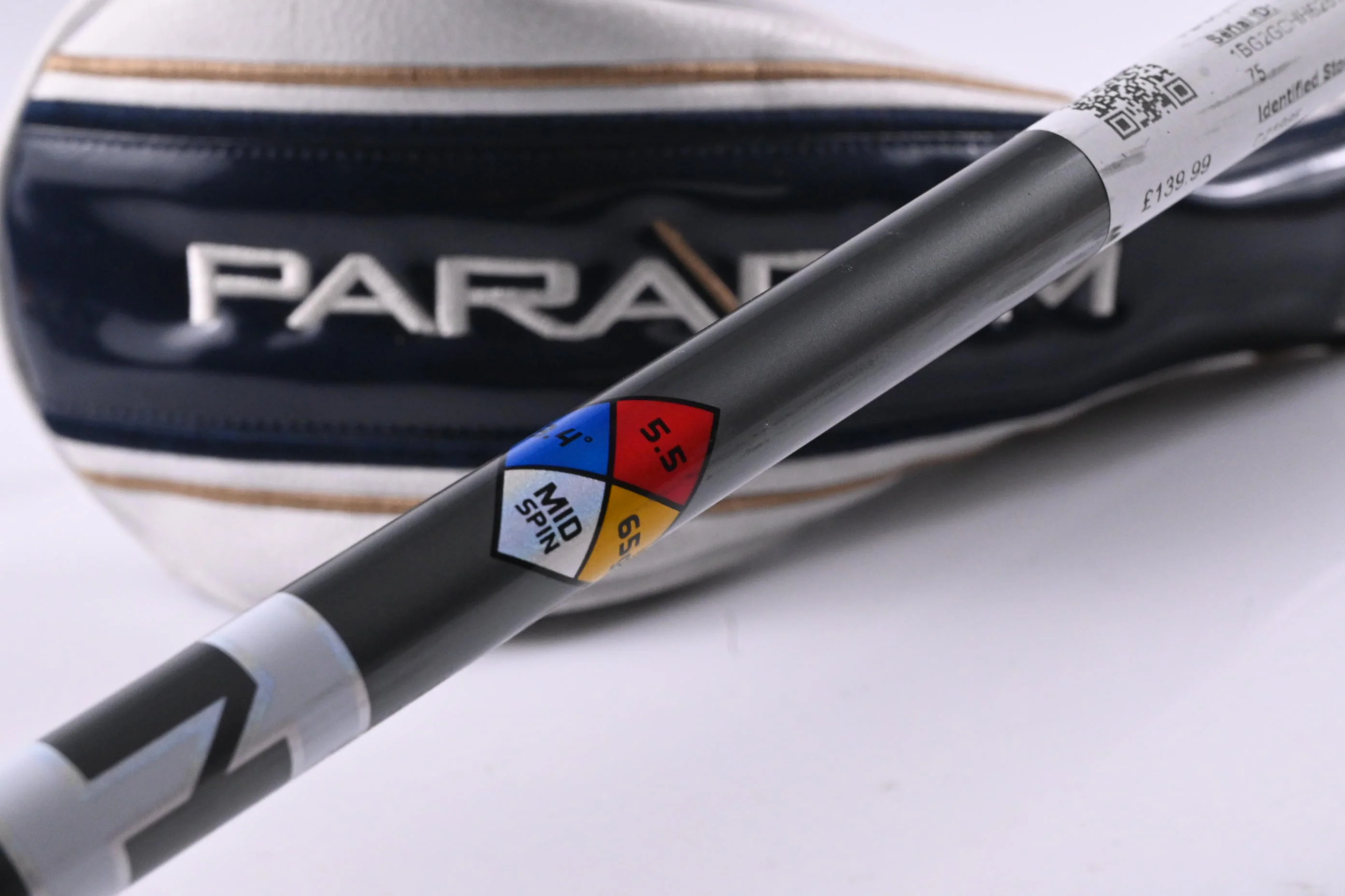 Callaway Paradym #3 Hybrid / 18 Degree / Regular Flex HZRDUS Silver 65 Shaft - Image 6