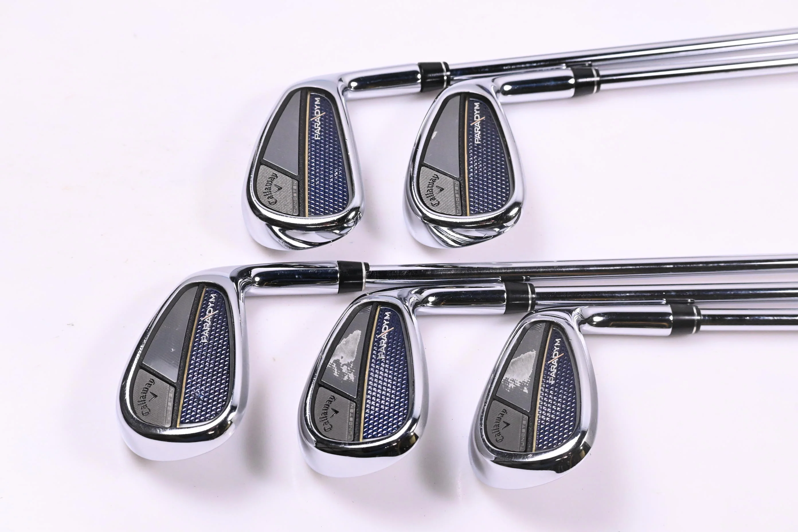 Callaway Paradym Irons / 7-PW+GW / Regular Flex Elevate MPH 85 Shafts - Image 2