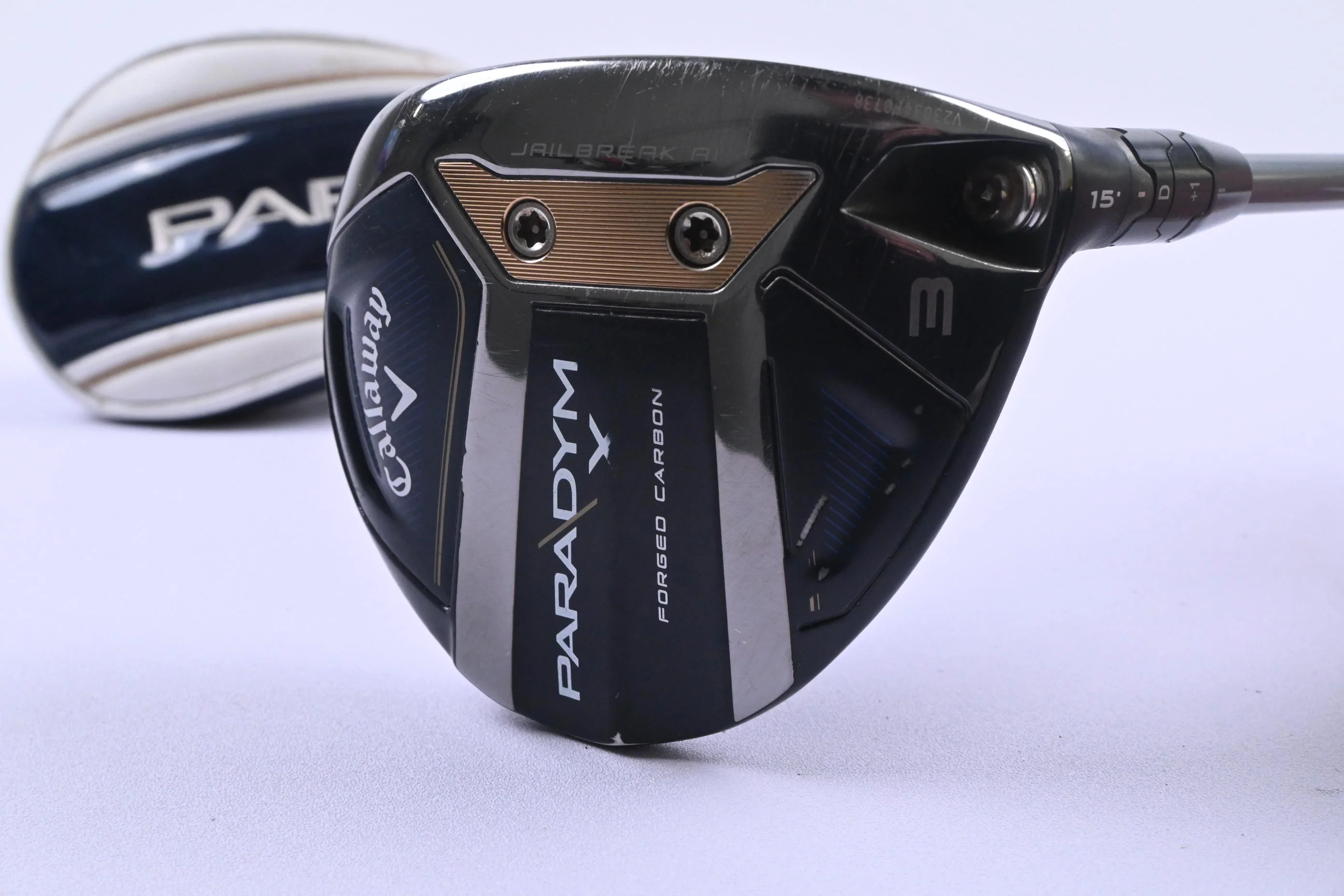 Callaway Paradym X #3 Wood / 15 Degree / Regular Flex HZRDUS Gen4 Silver 60 - Image 2