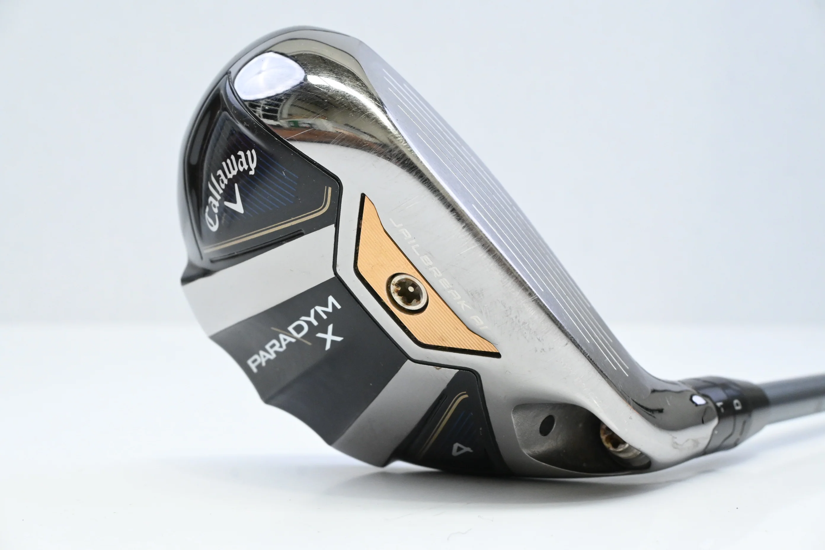Callaway Paradym X #4 Hybrid / 21 Degree / Regular Flex HZRDUS Gen4 Silver 65