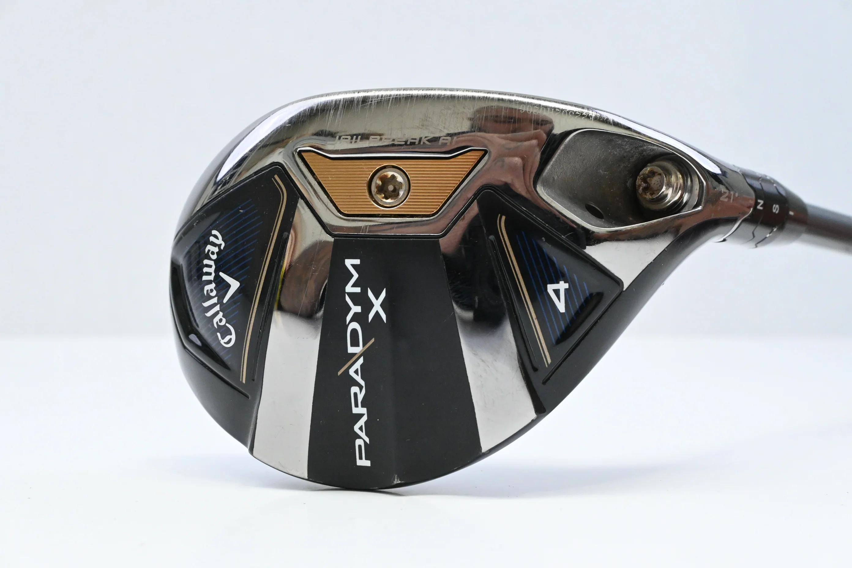 Callaway Paradym X #4 Hybrid / 21 Degree / Regular Flex HZRDUS Gen4 Silver 65 - Image 2