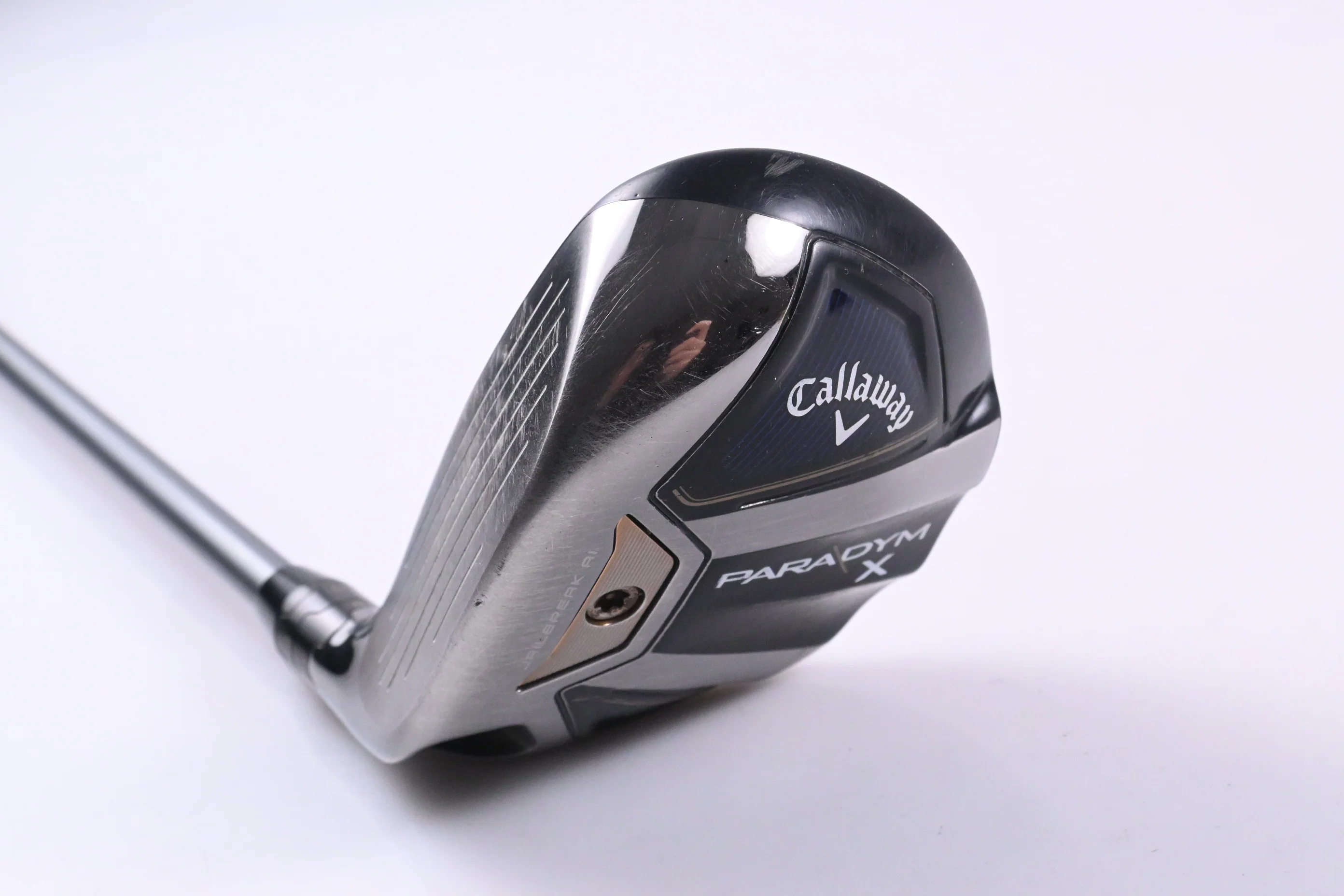 Left Hand Callaway Paradym X #3 Hybrid / 18 Degree / Regular Flex HZRDUS Silver