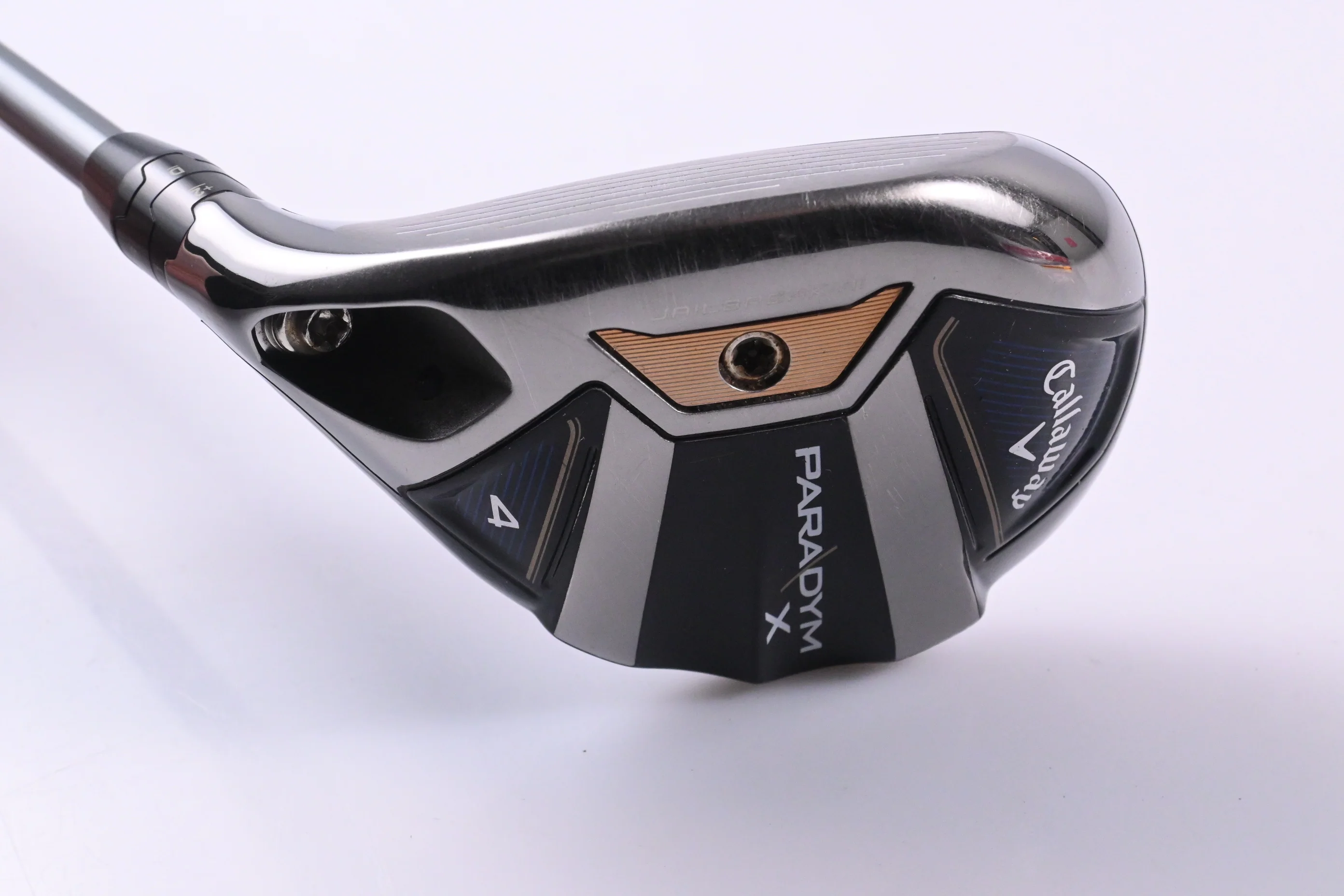 Left Hand Callaway Paradym X #4 Hybrid / 21 Degree / Regular Flex HZRDUS Silver - Image 2