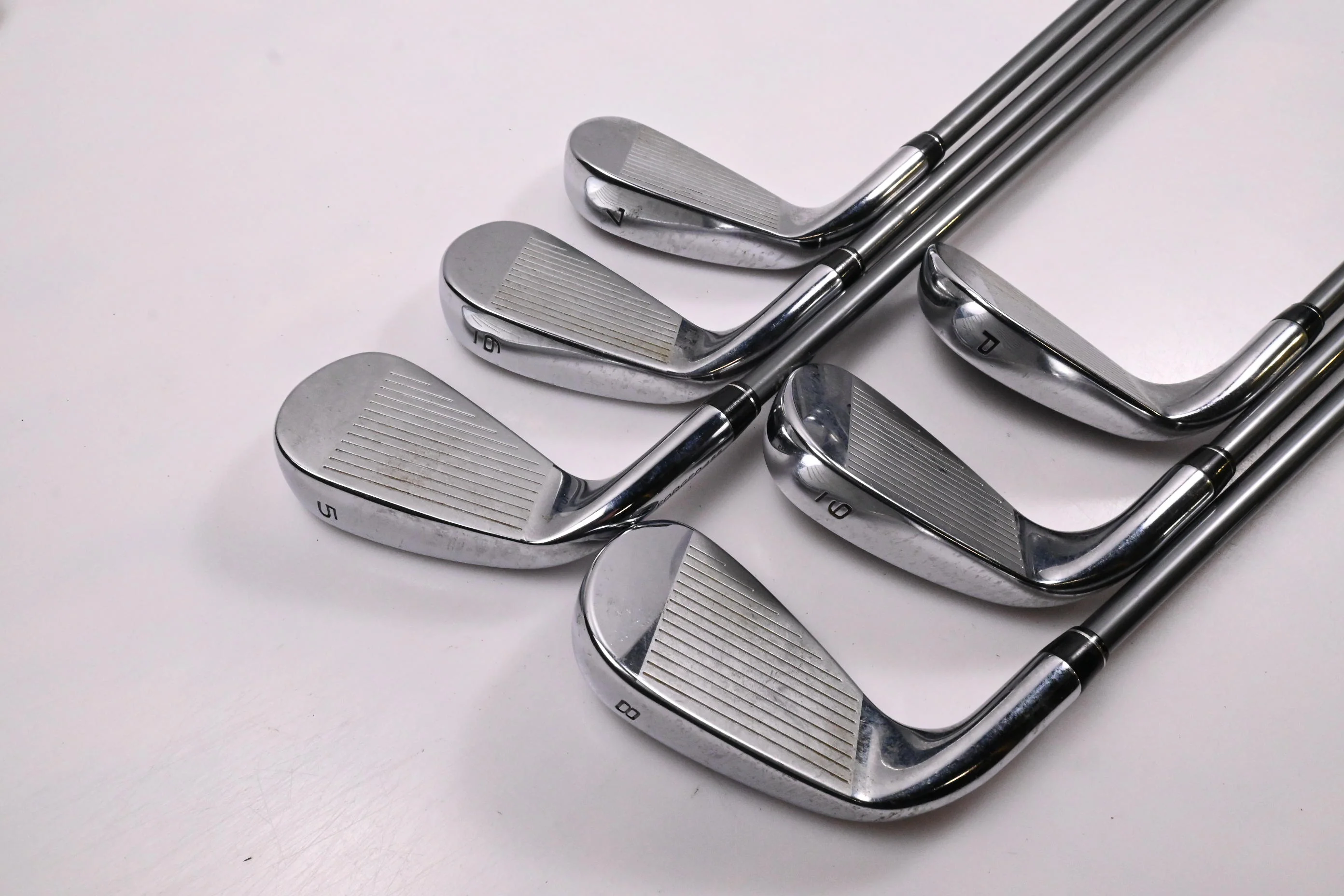 Callaway Paradym X Irons / 5-PW / Regular Flex Hzrdus Gen4 Silver 65 Shafts - Image 4