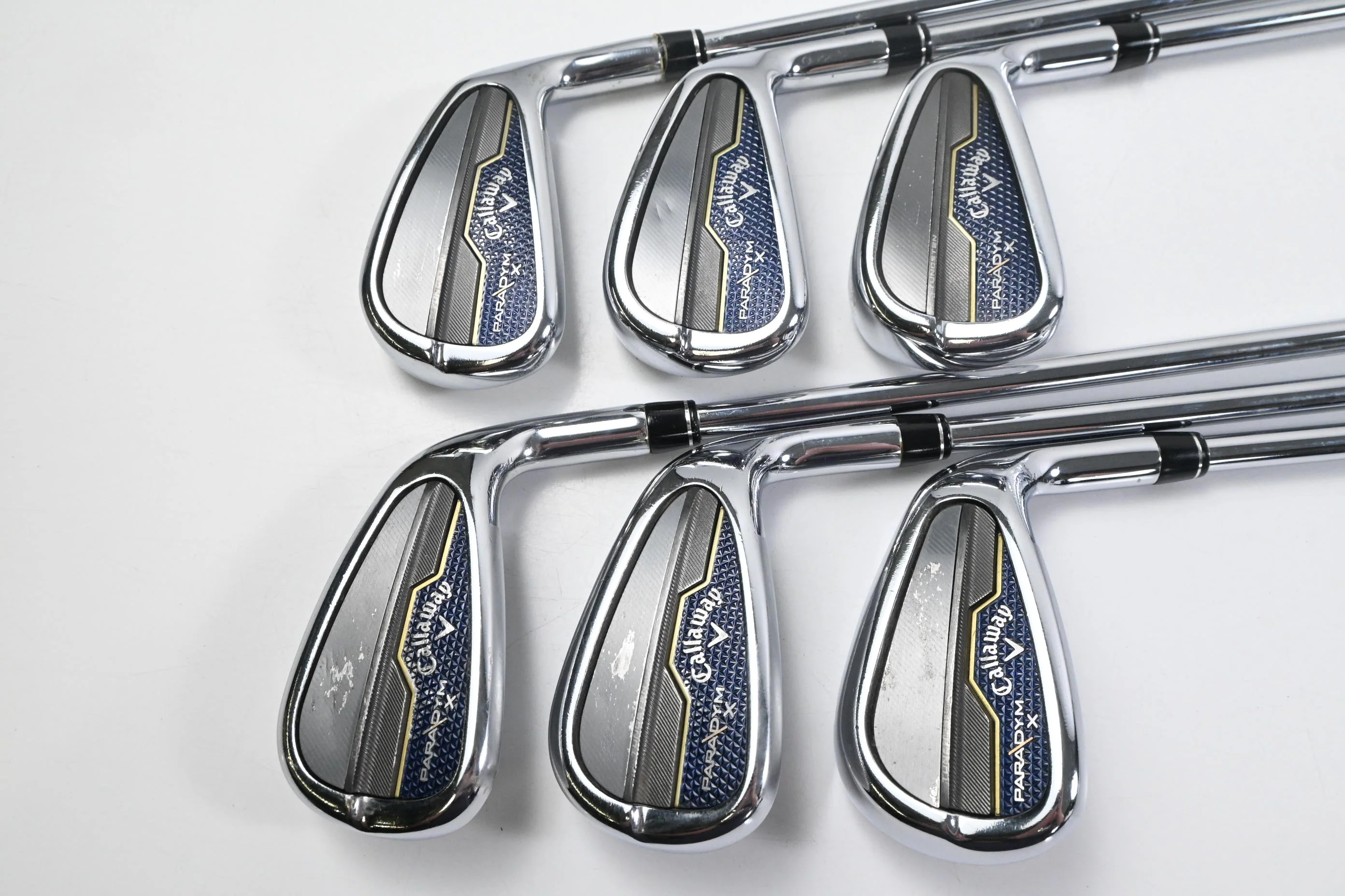 Callaway Paradym X Irons / 5-PW / Stiff Flex Elevate MPH Shafts - Image 2