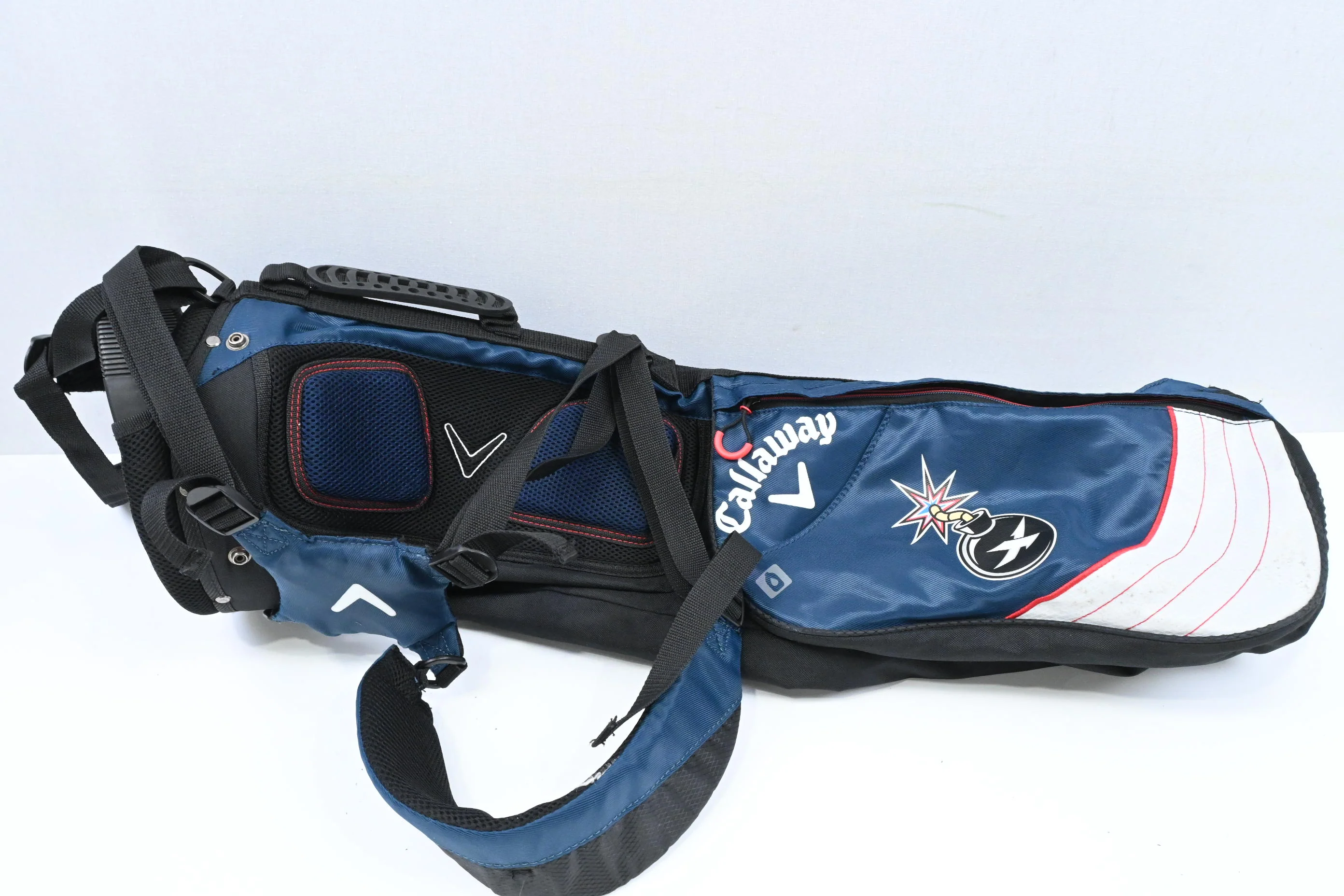 Callaway XR Pencil Bag / 3-Way / Blue, White, Red - Image 2