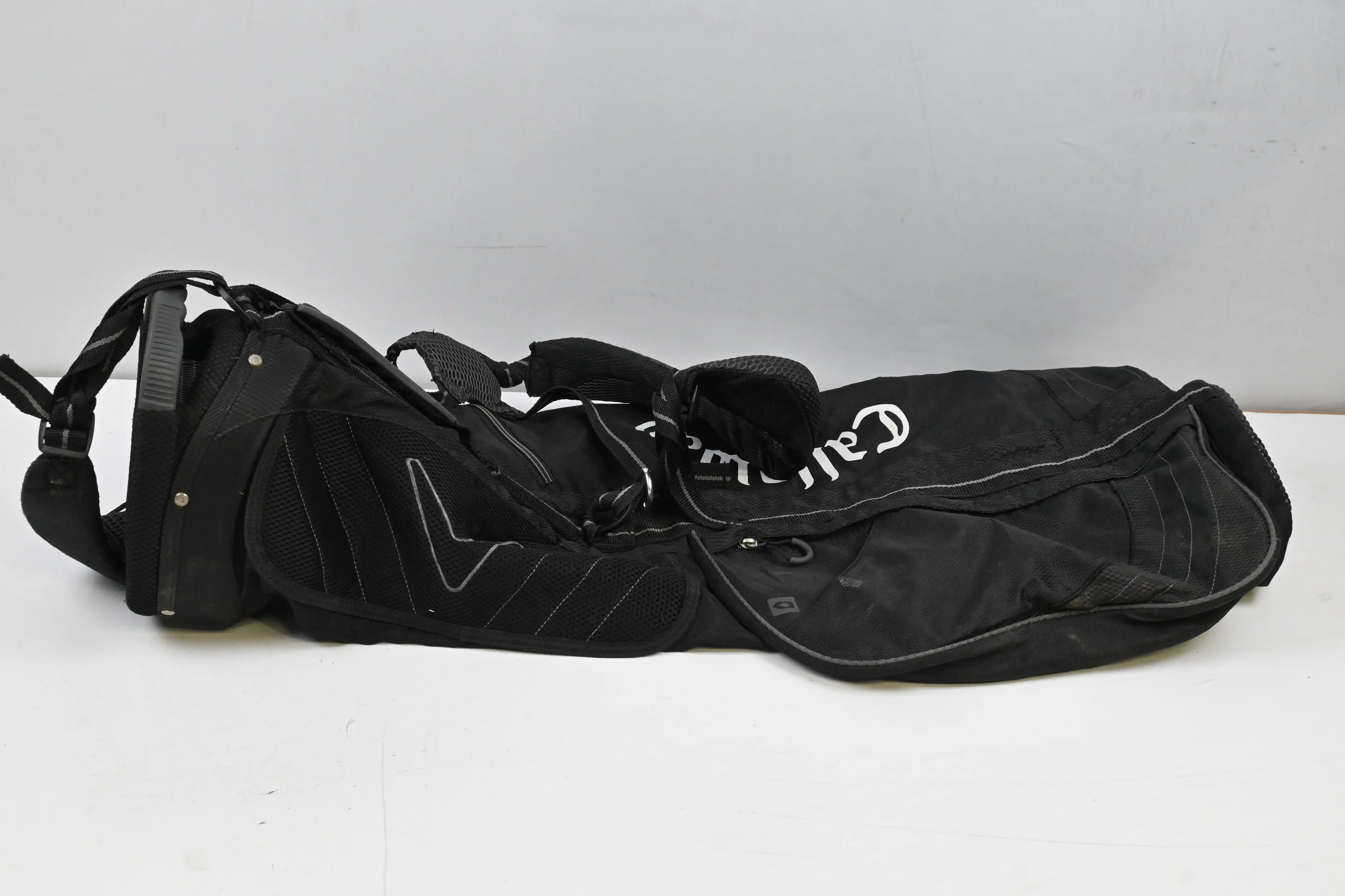 Callaway Pencil Bag / 3-Way Divider / Black, White - Image 2