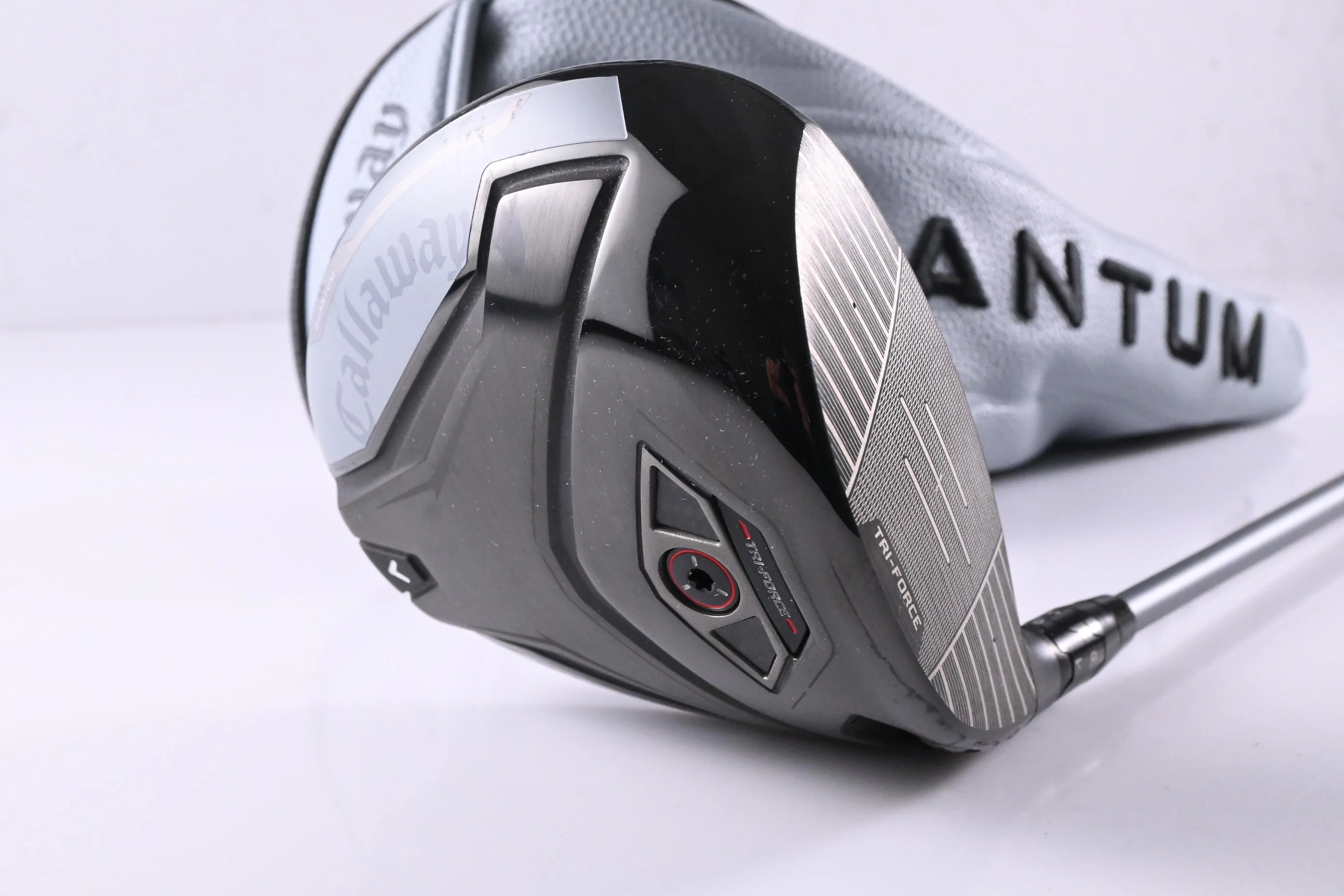 Callaway Quantum Max D Driver / 12 Degree / Stiff Flex Denali Frost Silver 50