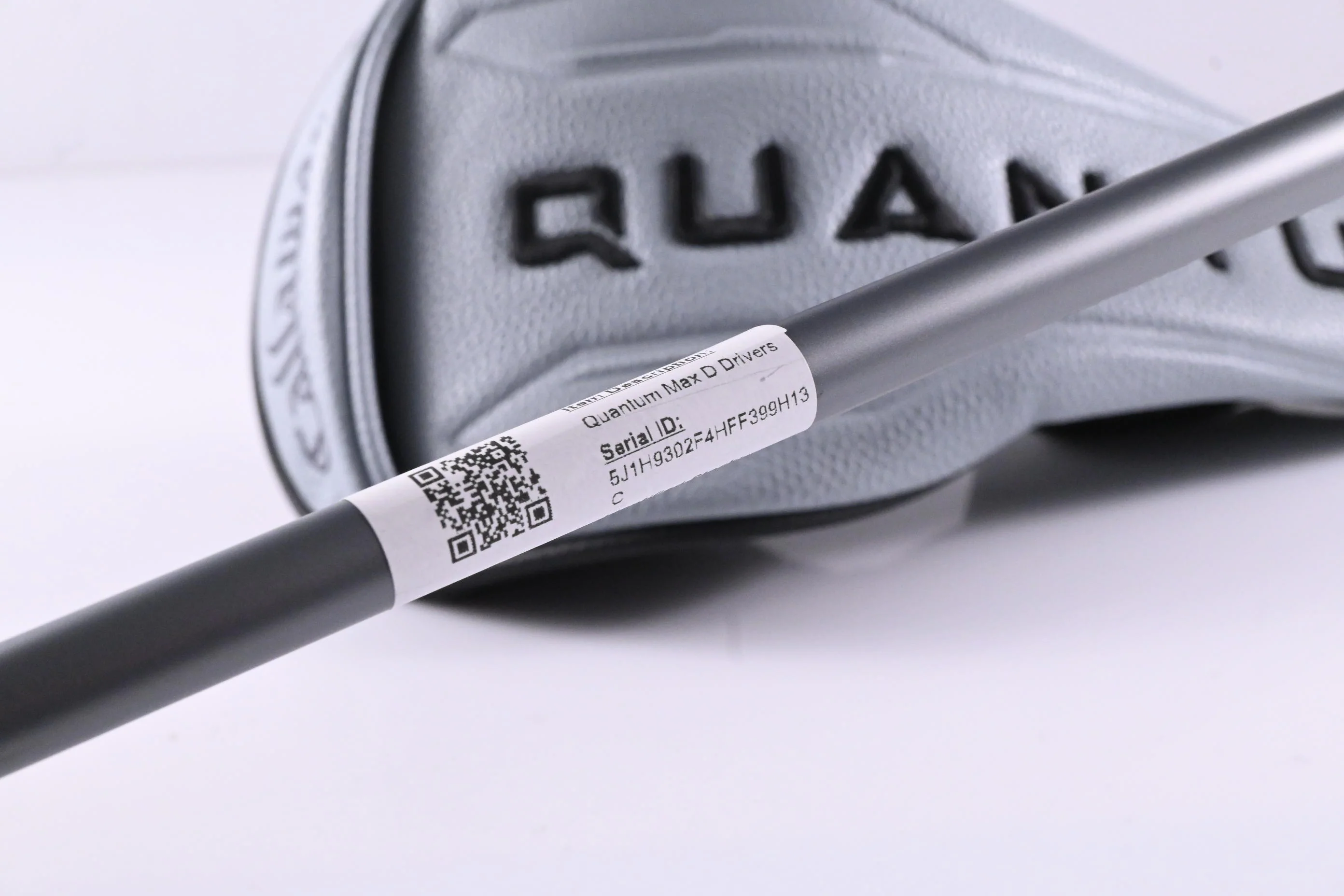 Callaway Quantum Max D Driver / 10.5 Degree / Stiff Flex Denali Frost Silver 60 - Image 7