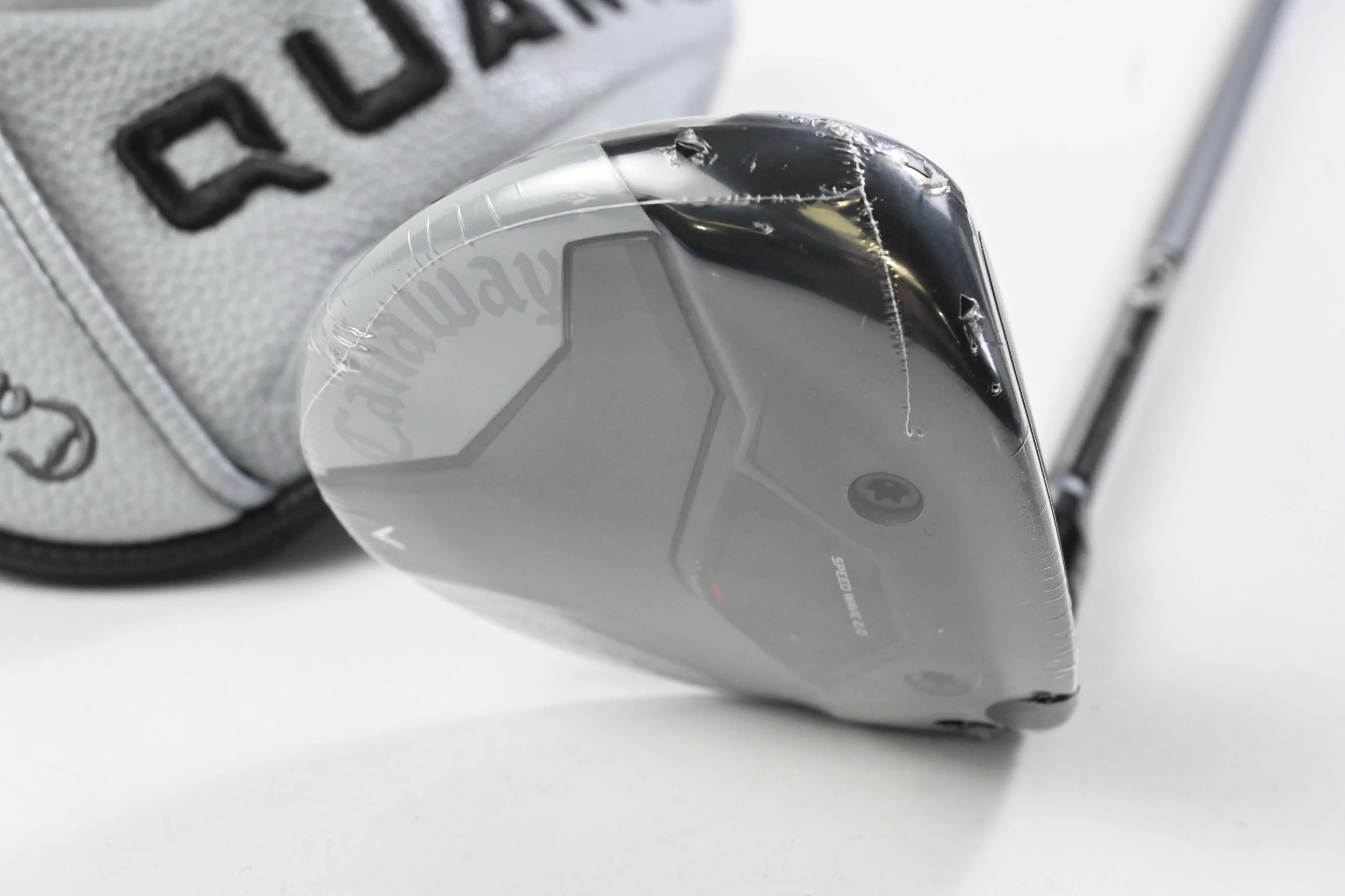 Callaway Quantum Max D #5 Wood / 18 Degree / Stiff Flex Denali Frost Silver 60
