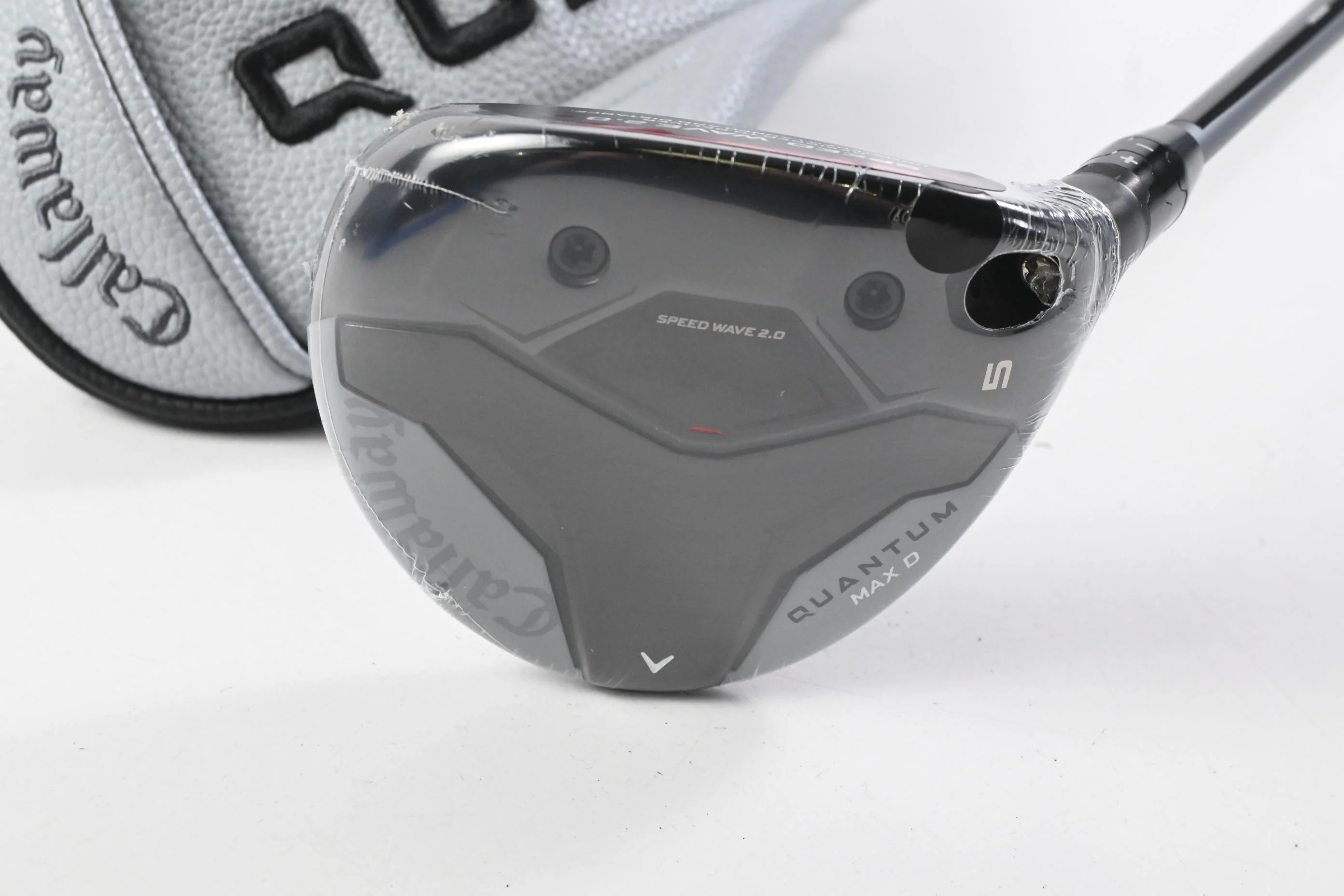 Callaway Quantum Max D #5 Wood / 18 Degree / Stiff Flex Denali Frost Silver 60 - Image 2