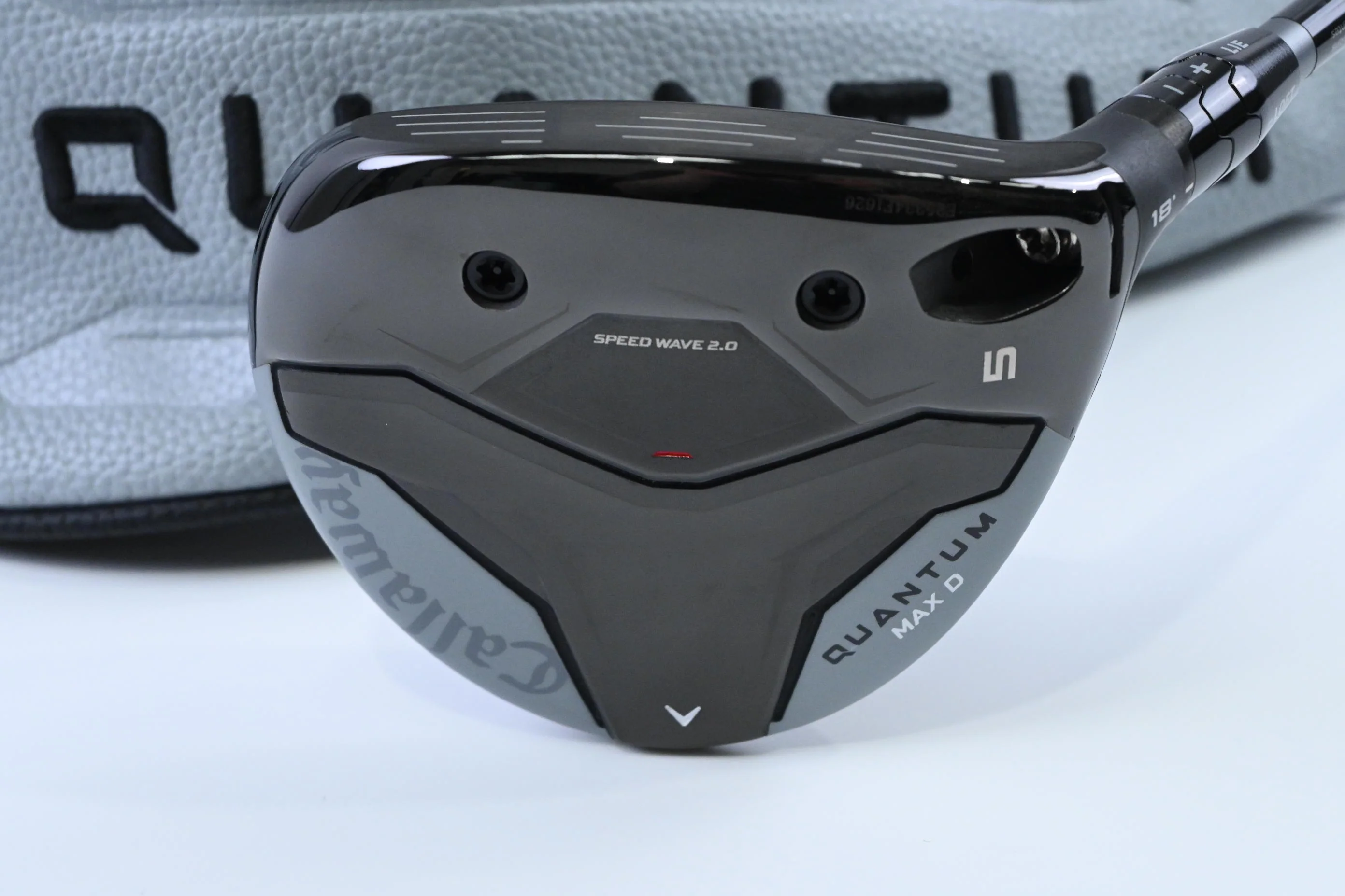 Callaway Quantum Max D #5 Wood / 18 Degree / Regular Flex Denali Frost Silver 60 - Image 2