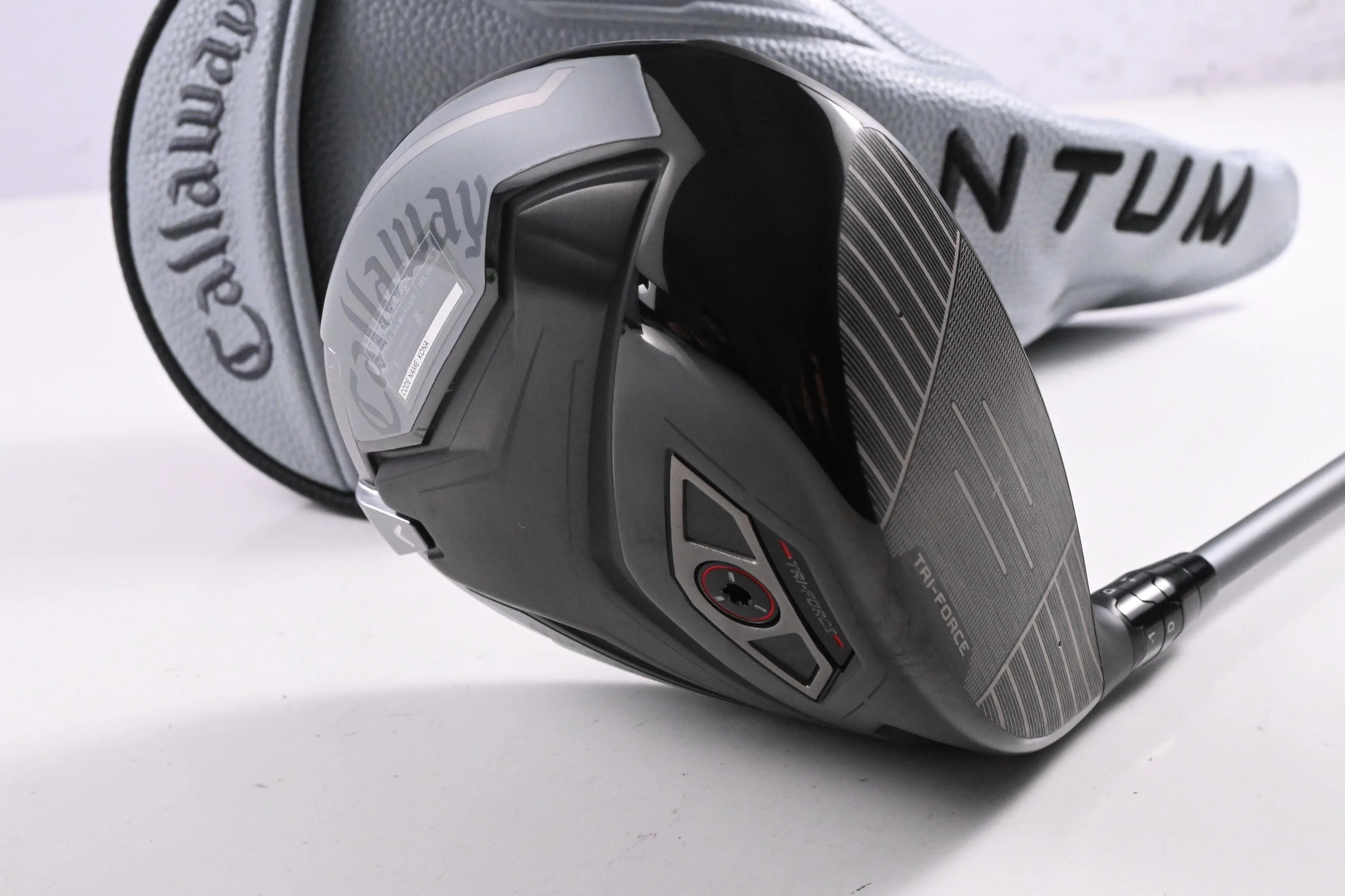 Callaway Quantum Max Driver / 9 Degree / Stiff Flex Denali Frost Silver 60 Shaft