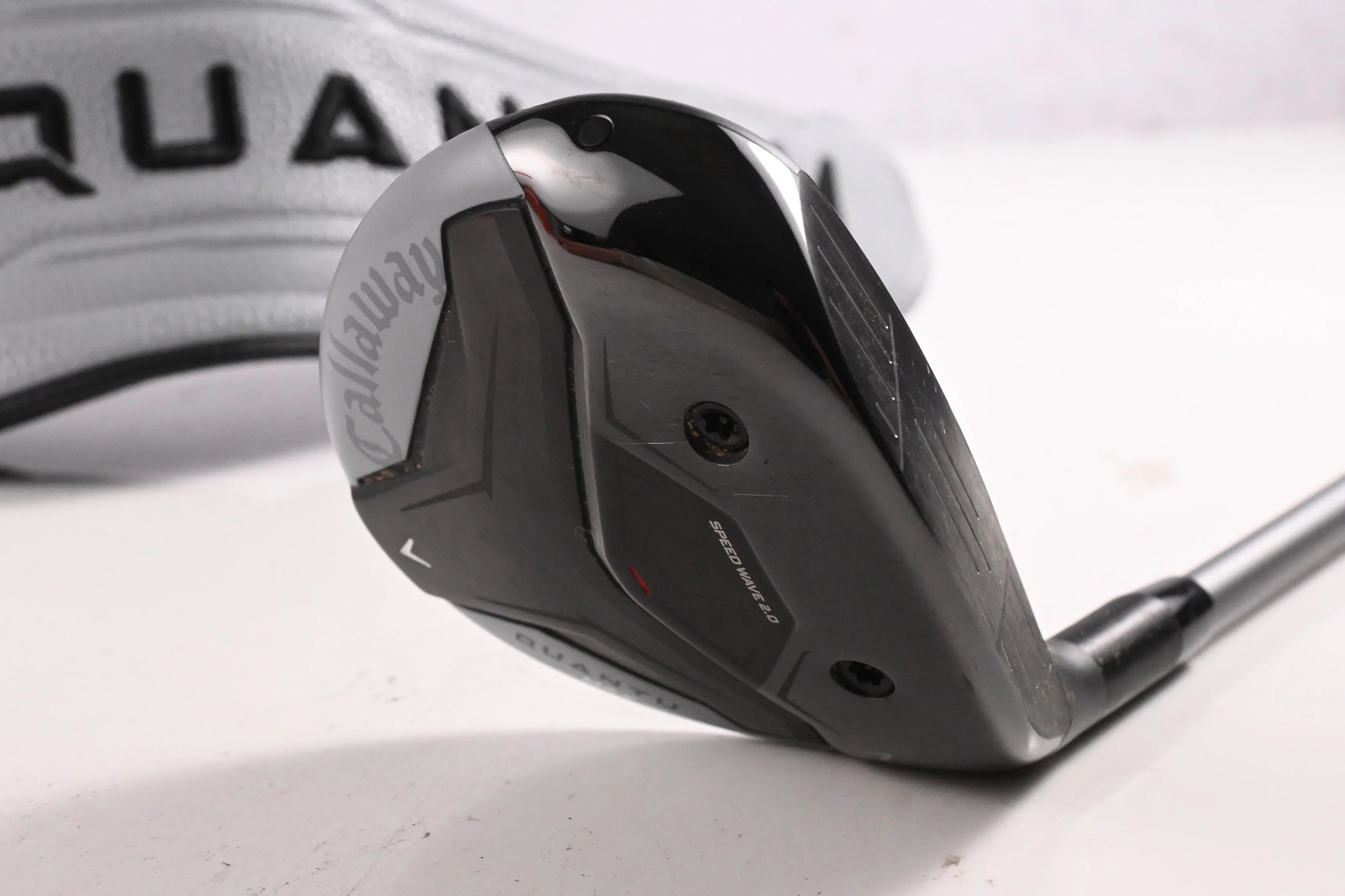 Callaway Quantum Max #7 Wood / 21 Degree / Regular Flex Denali Frost Silver 60