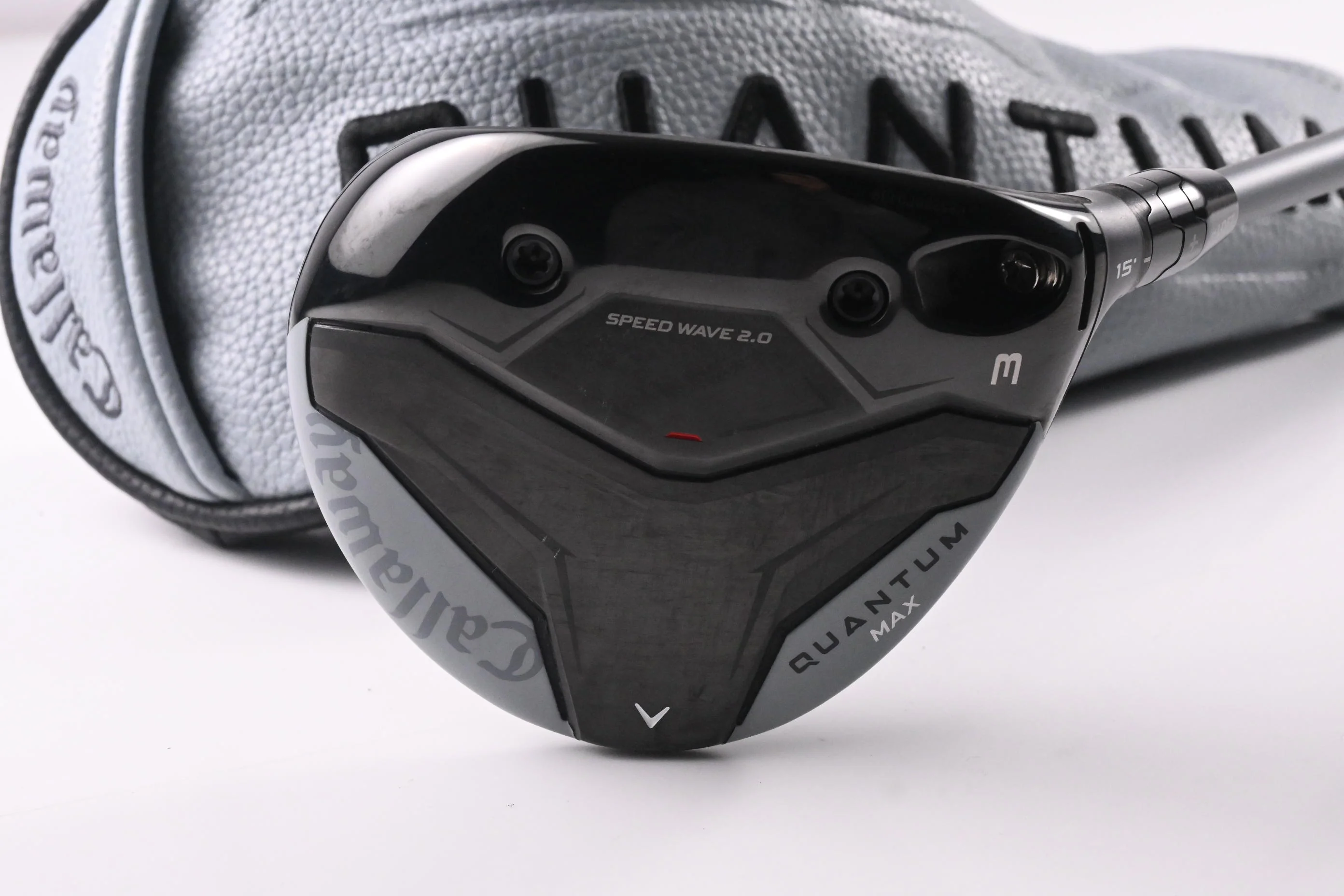Callaway Quantum Max #3 Wood / 15 Degree / Stiff Flex Denali Frost White 60 - Image 2