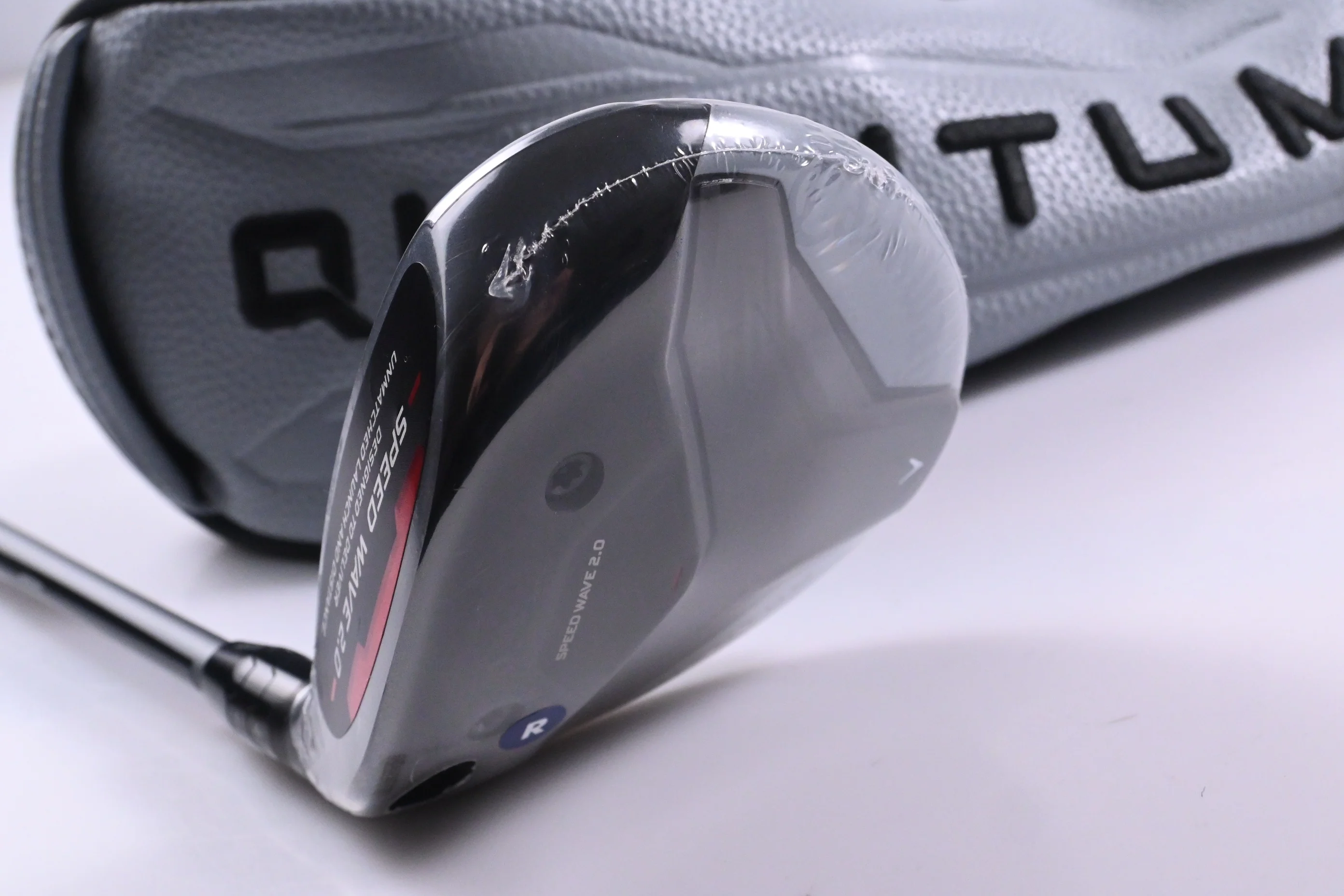 Left Hand Callaway Quantum Max #3 Wood / 15 Degree / Regular Flex Denali Silver