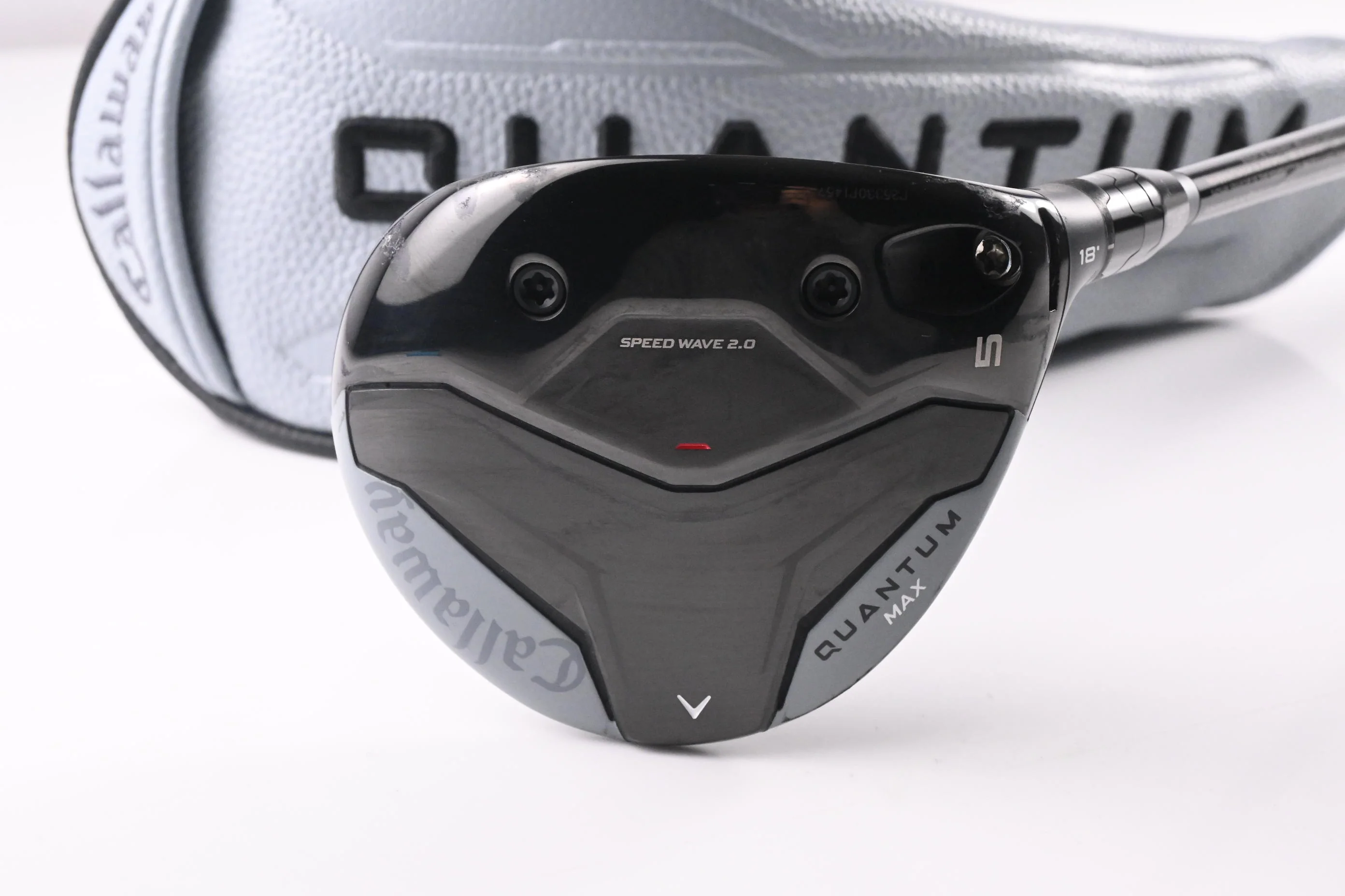 Callaway Quantum Max #5 Wood / 18 Degree / Regular Flex Denali Silver 60 Shaft - Image 2