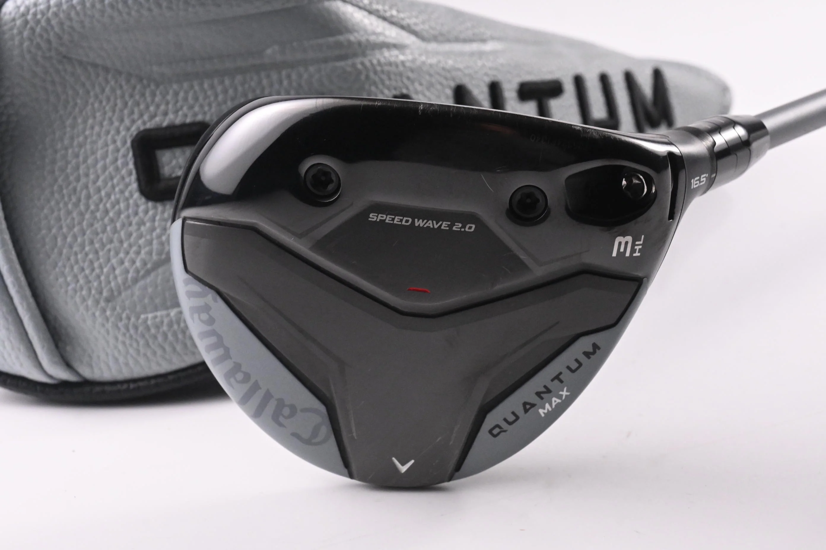 Callaway Quantum Max HL #3 Wood / 16.5 Degree / Stiff Flex Denali Frost Silver - Image 2