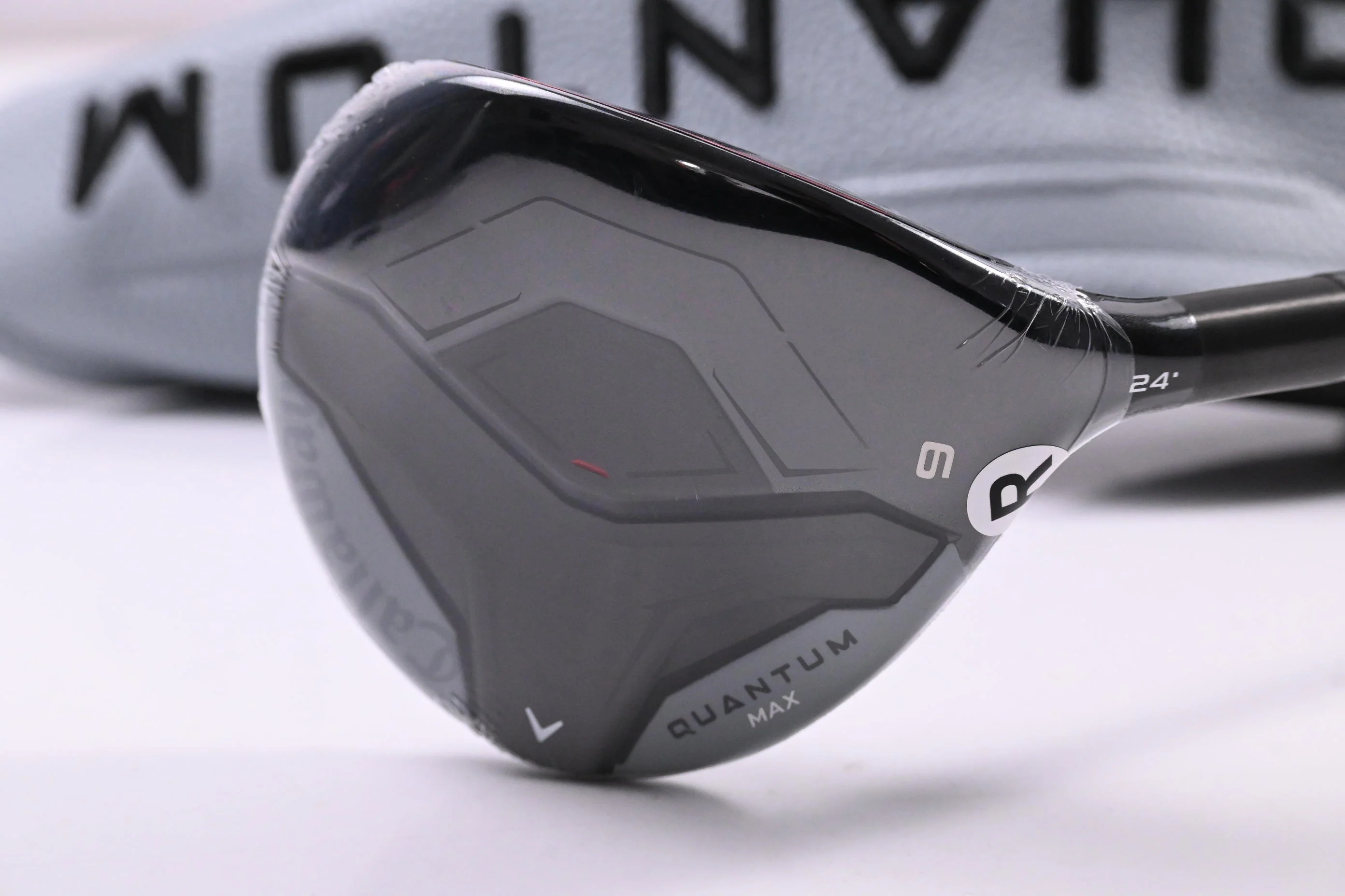 Callaway Quantum Max #9 Wood / 24 Degree / Regular Flex Denali Frost Silver 60 - Image 2