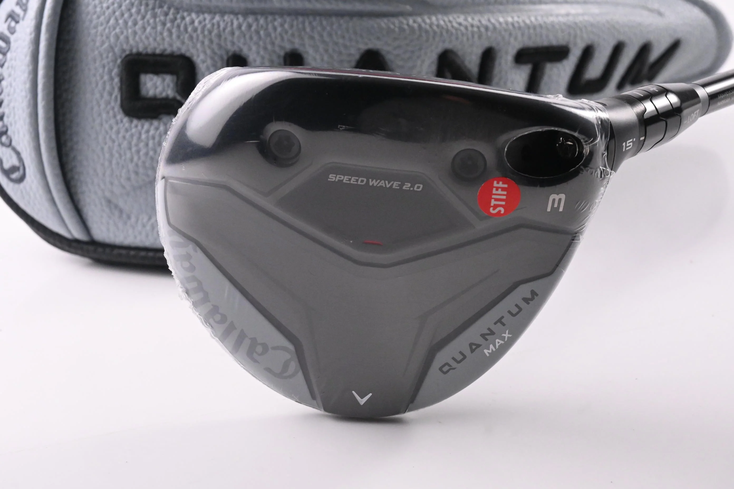 Callaway Quantum Max #3 Wood / 15 Degree / Stiff Flex Denali Frost Silver 60 - Image 2