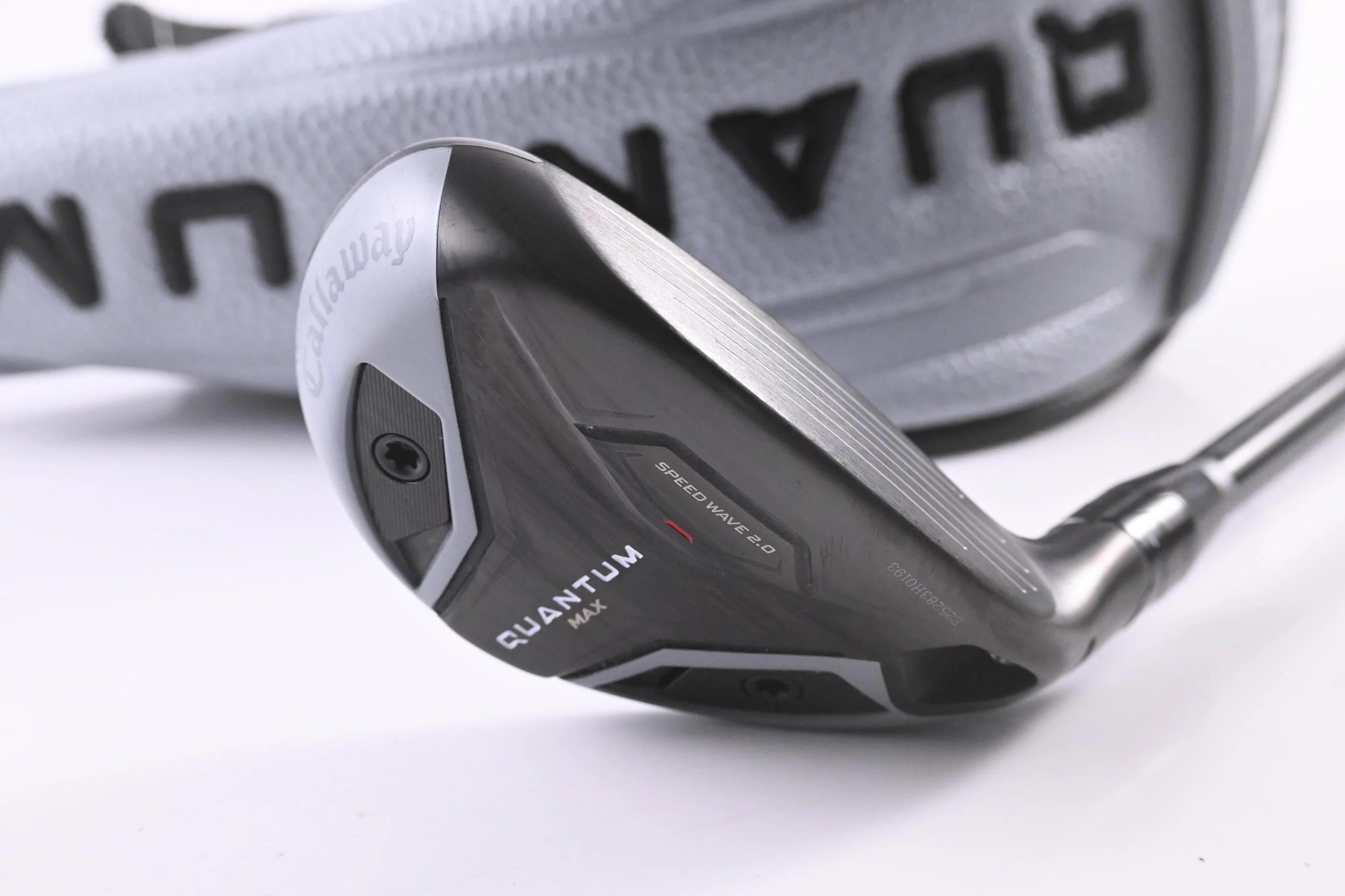 Callaway Quantum Max #5 Hybrid / 24 Degree / Regular Flex Denali Frost Silver 60
