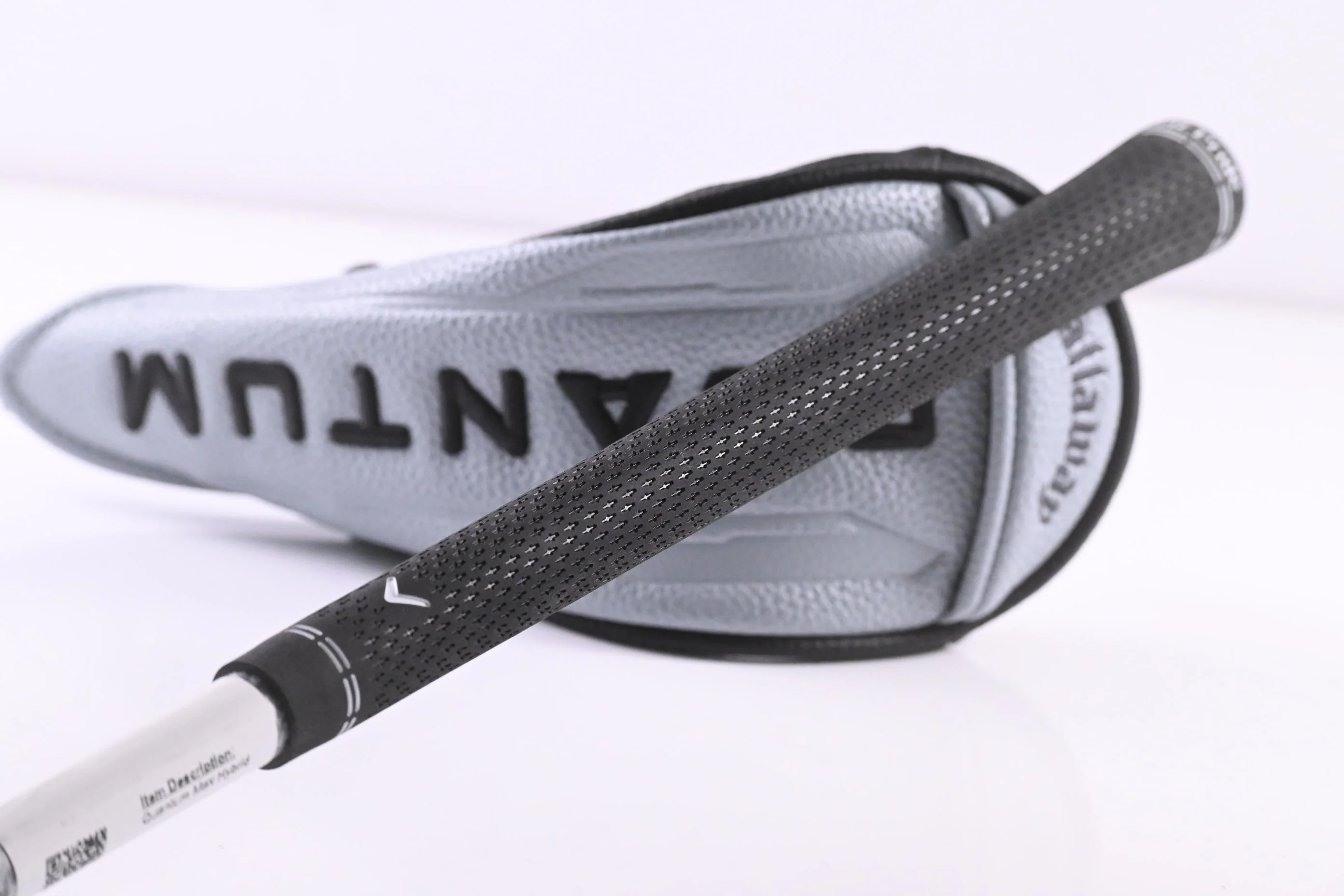 Callaway Quantum Max #5 Hybrid / 24 Degree / Regular Flex Denali Frost Silver 60 - Image 8